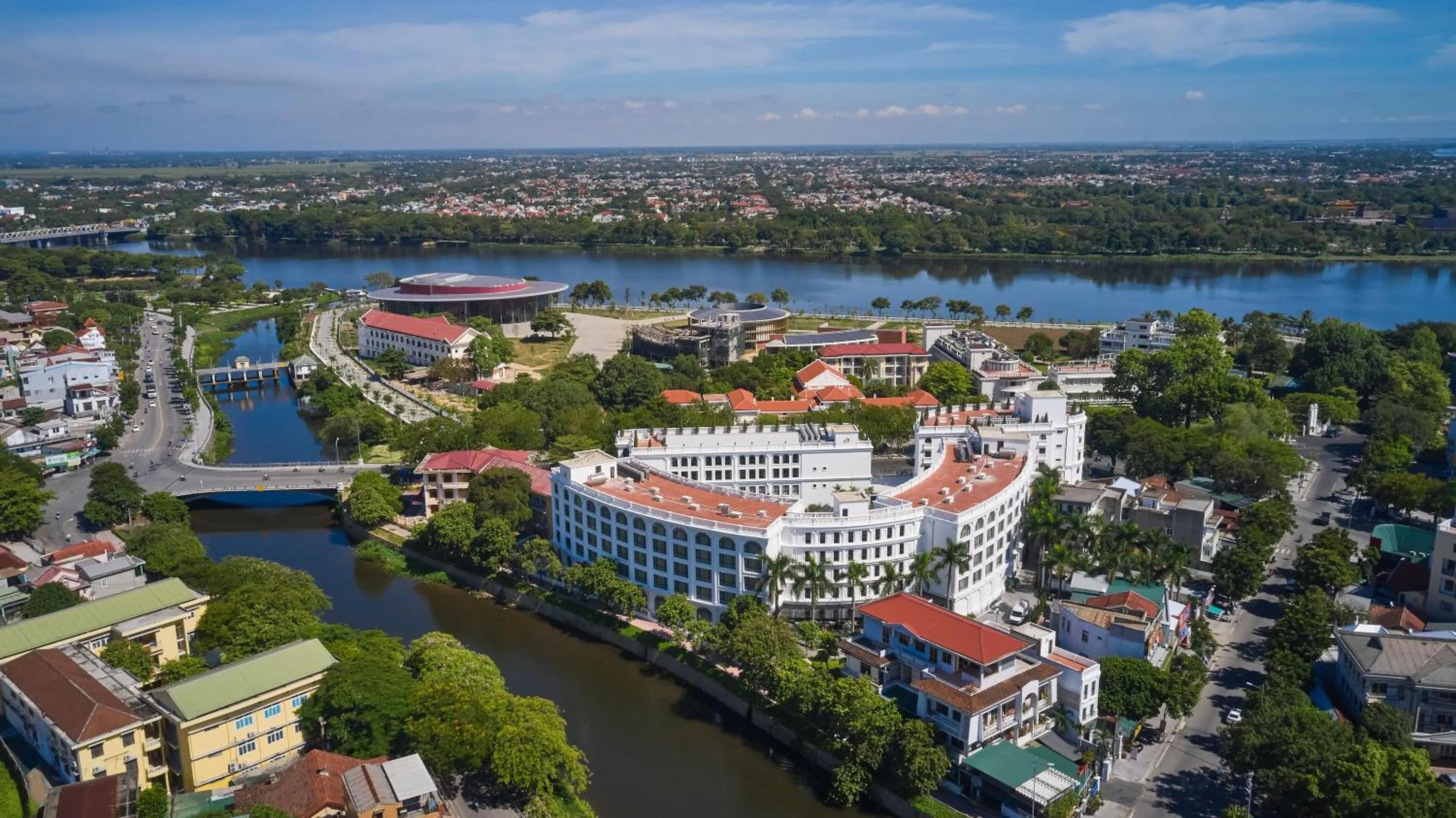 Bird's eye view in Silk Path Grand Hue Hotel