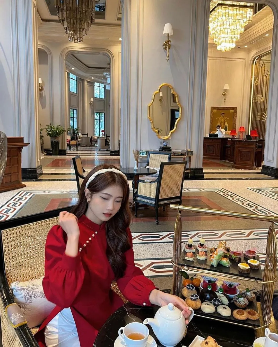 Food and drinks in Silk Path Grand Hue Hotel