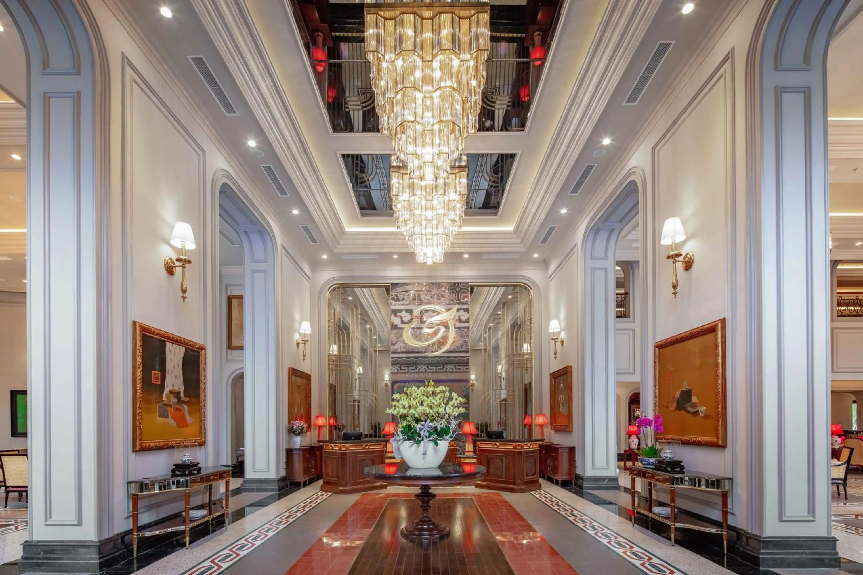 Lobby or reception in Silk Path Grand Hue Hotel