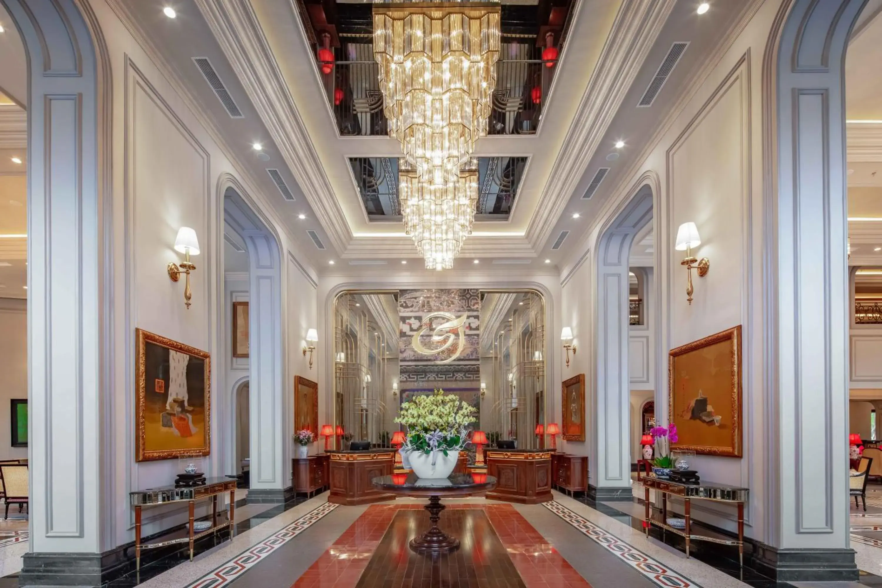 Lobby or reception in Silk Path Grand Hue Hotel Lobby or reception in Silk Path Grand Hue Hotel
