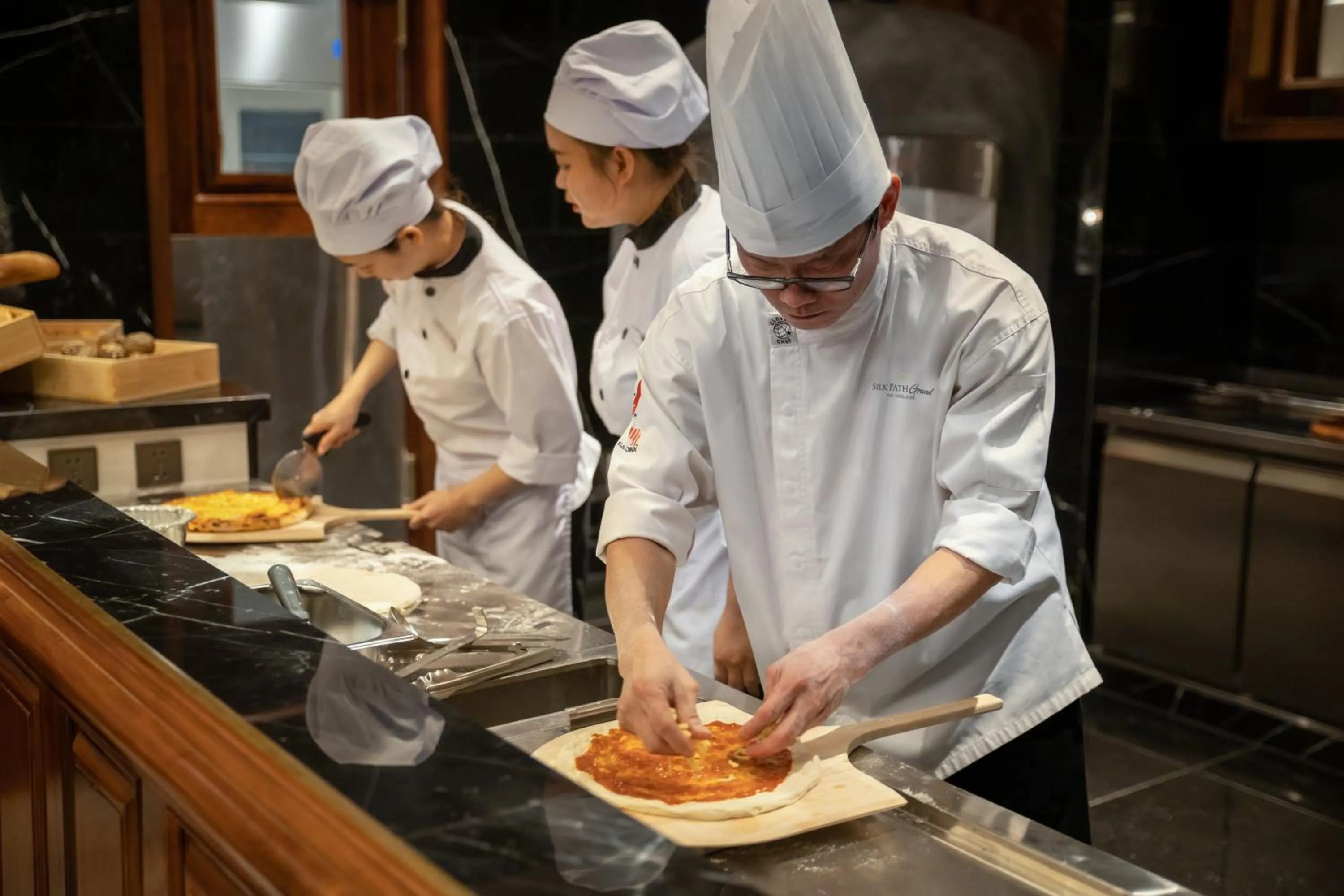 Staff in Silk Path Grand Hue Hotel