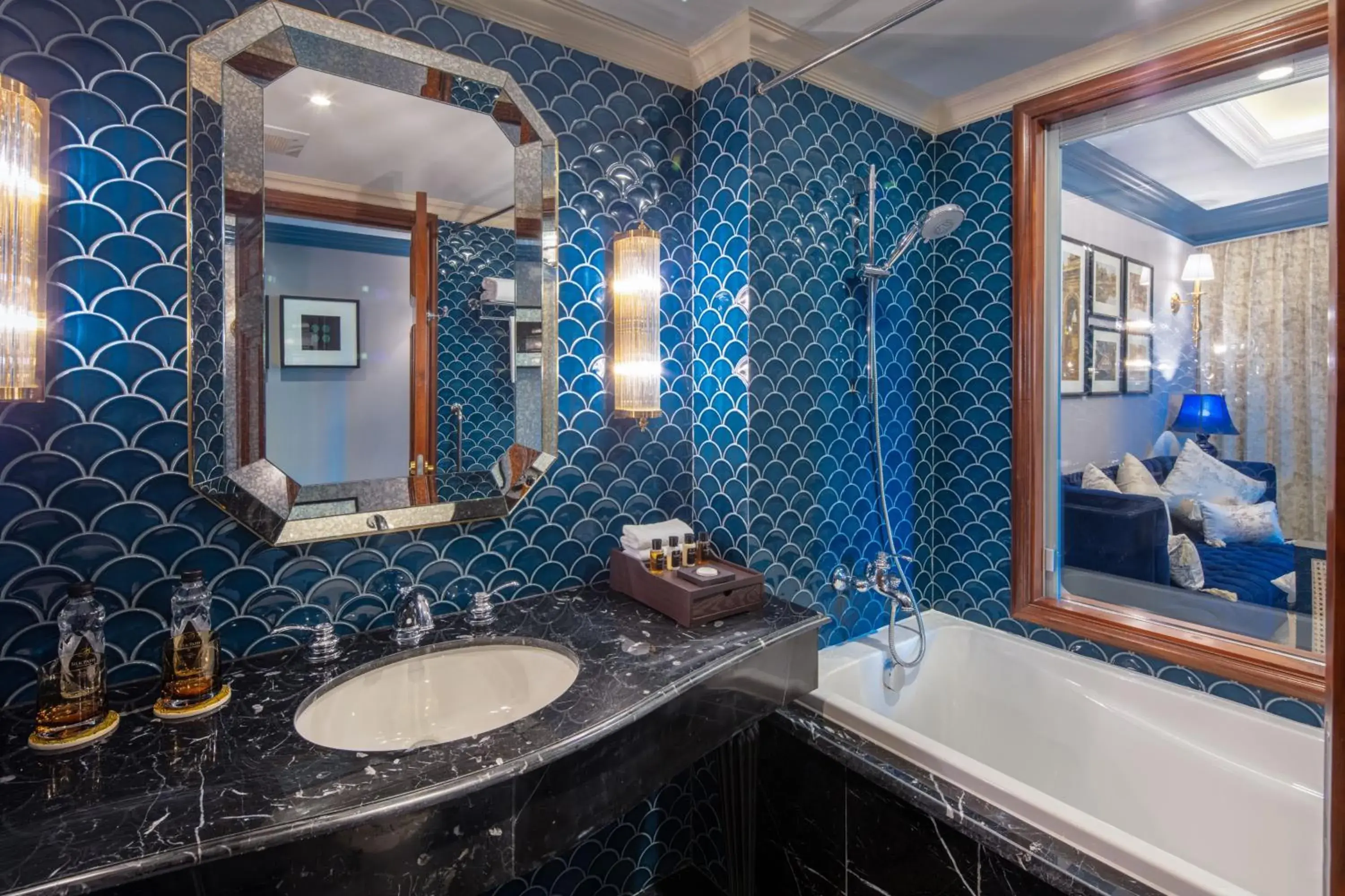 Bathroom in Silk Path Grand Hue Hotel Bathroom in Silk Path Grand Hue Hotel