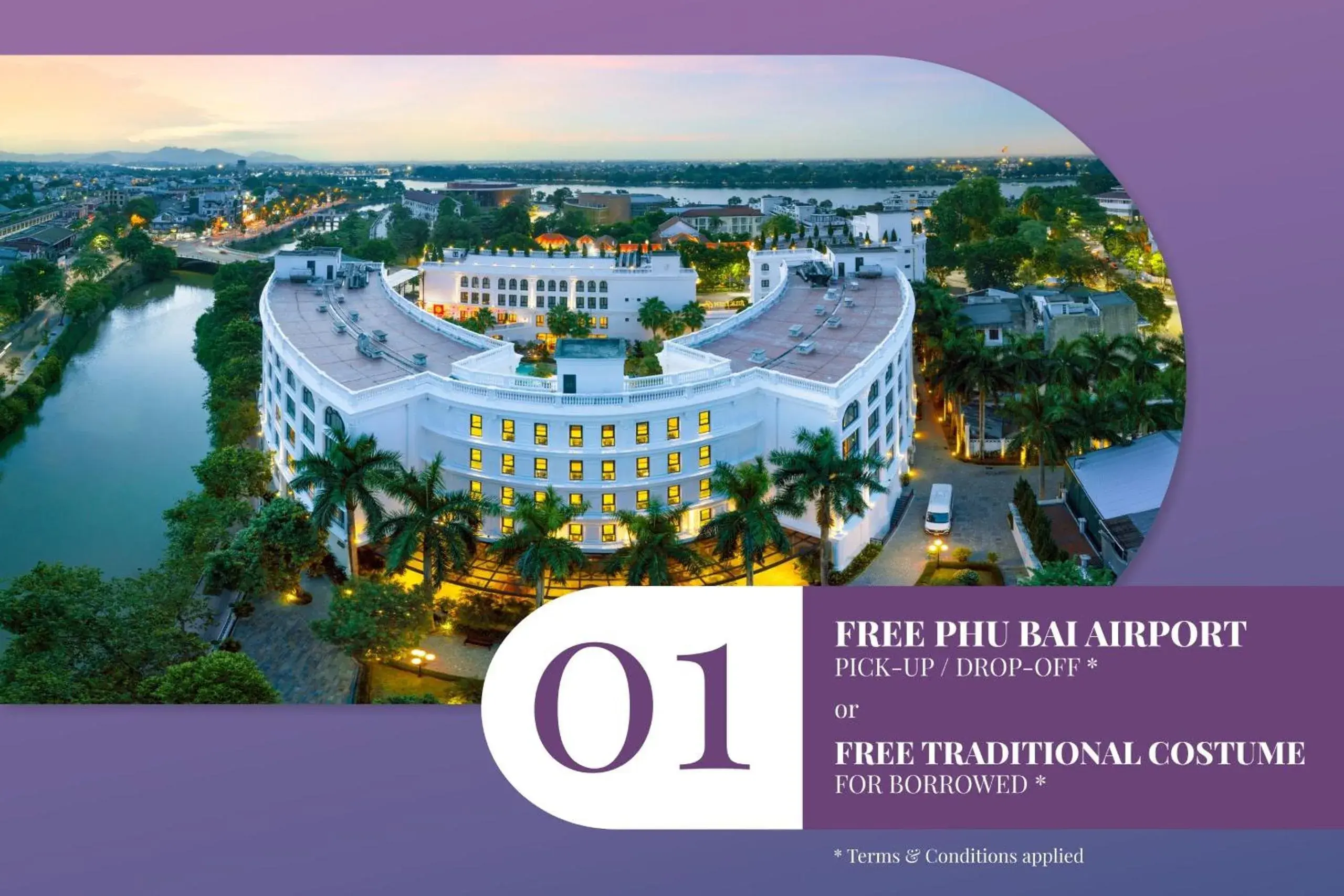 Property building in Silk Path Grand Hue Hotel Property building in Silk Path Grand Hue Hotel