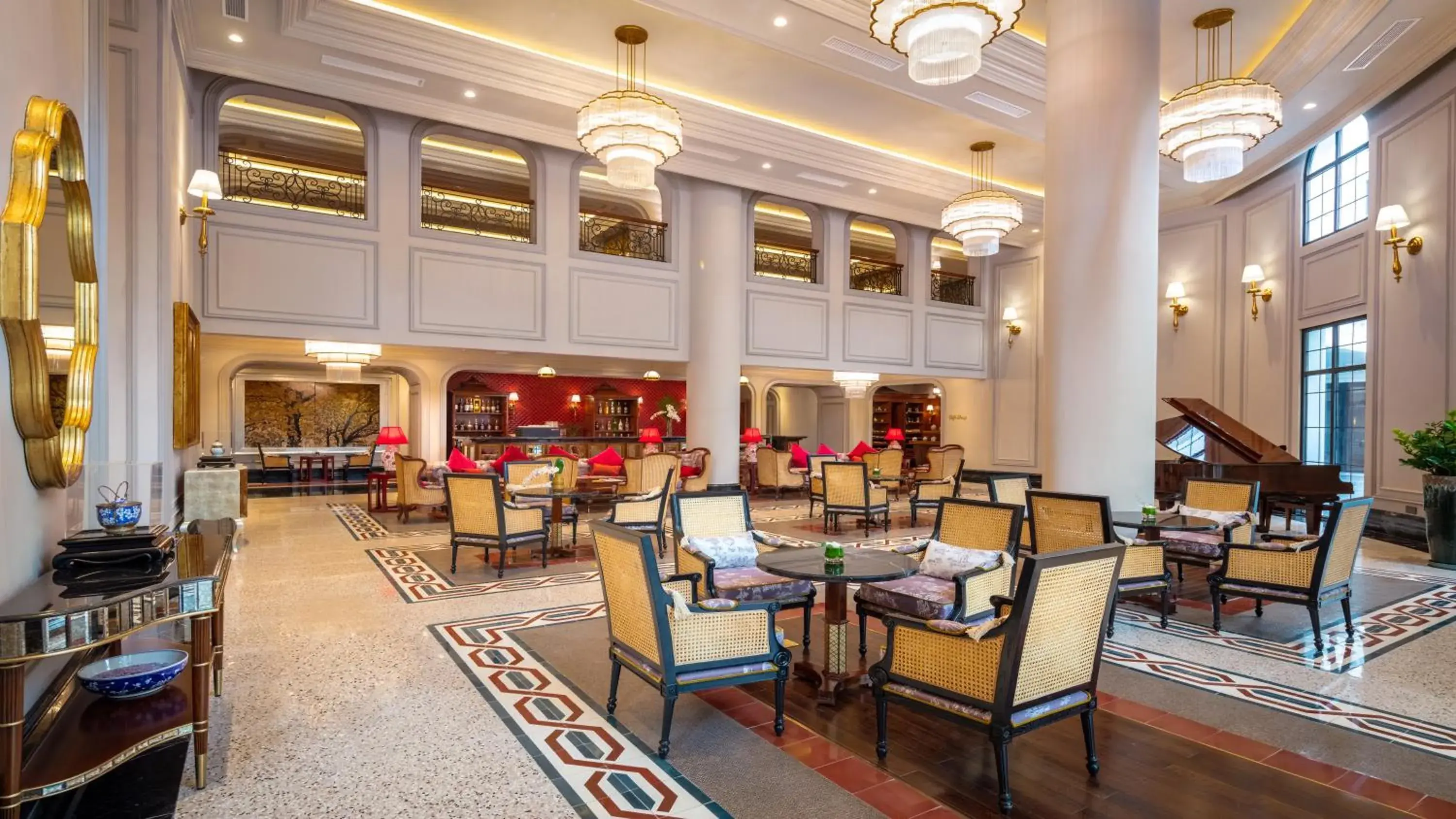 Lobby or reception in Silk Path Grand Hue Hotel Lobby or reception in Silk Path Grand Hue Hotel