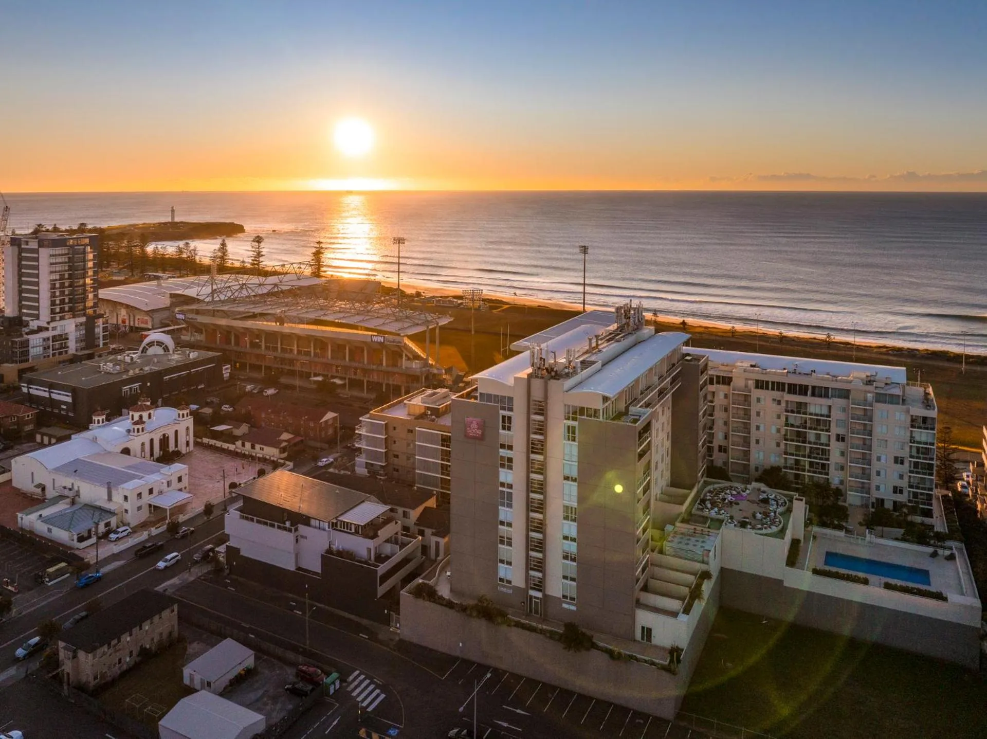 Facade/entrance in Sage Hotel Wollongong