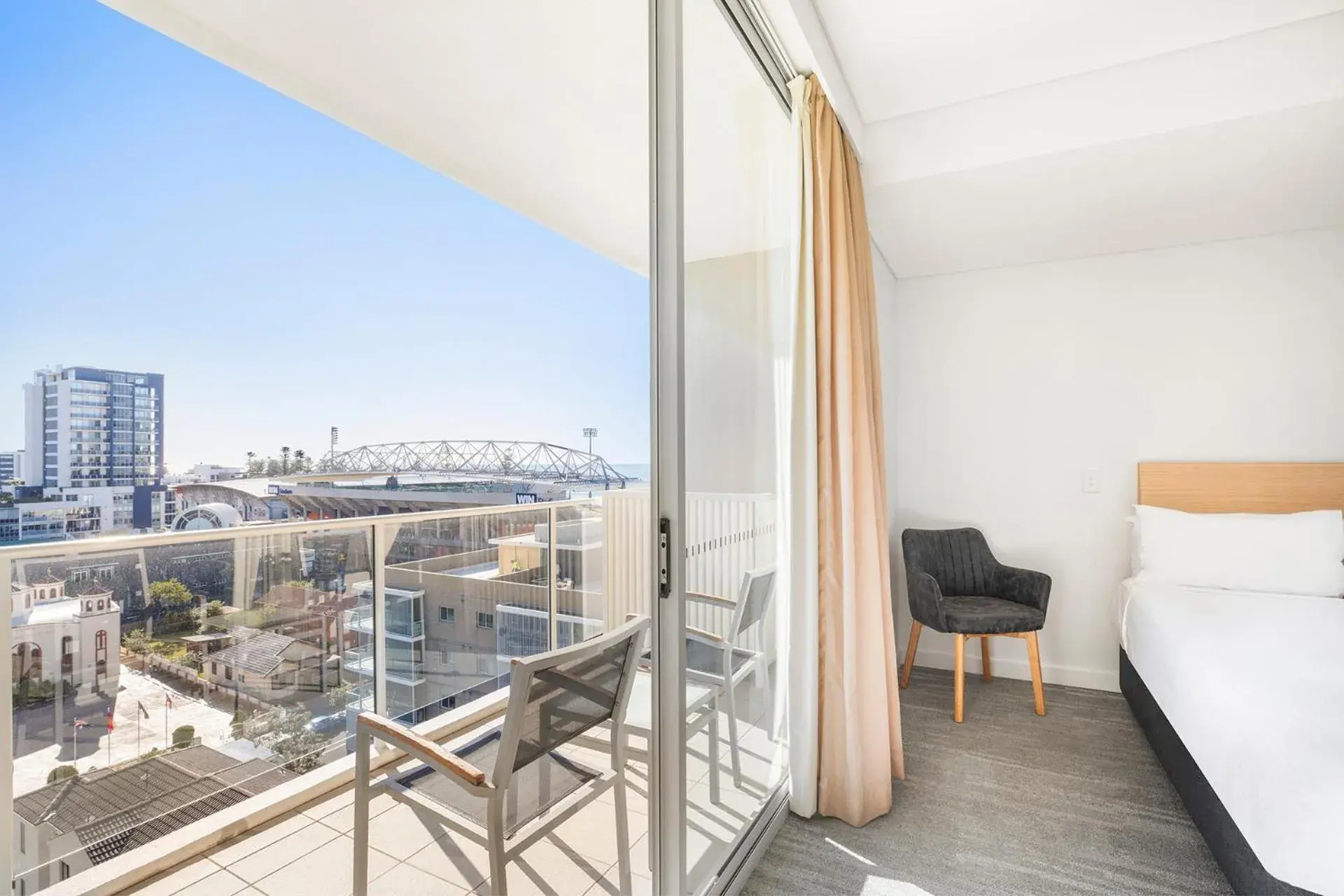 Bedroom, Bed in Sage Hotel Wollongong Bedroom, Bed in Sage Hotel Wollongong