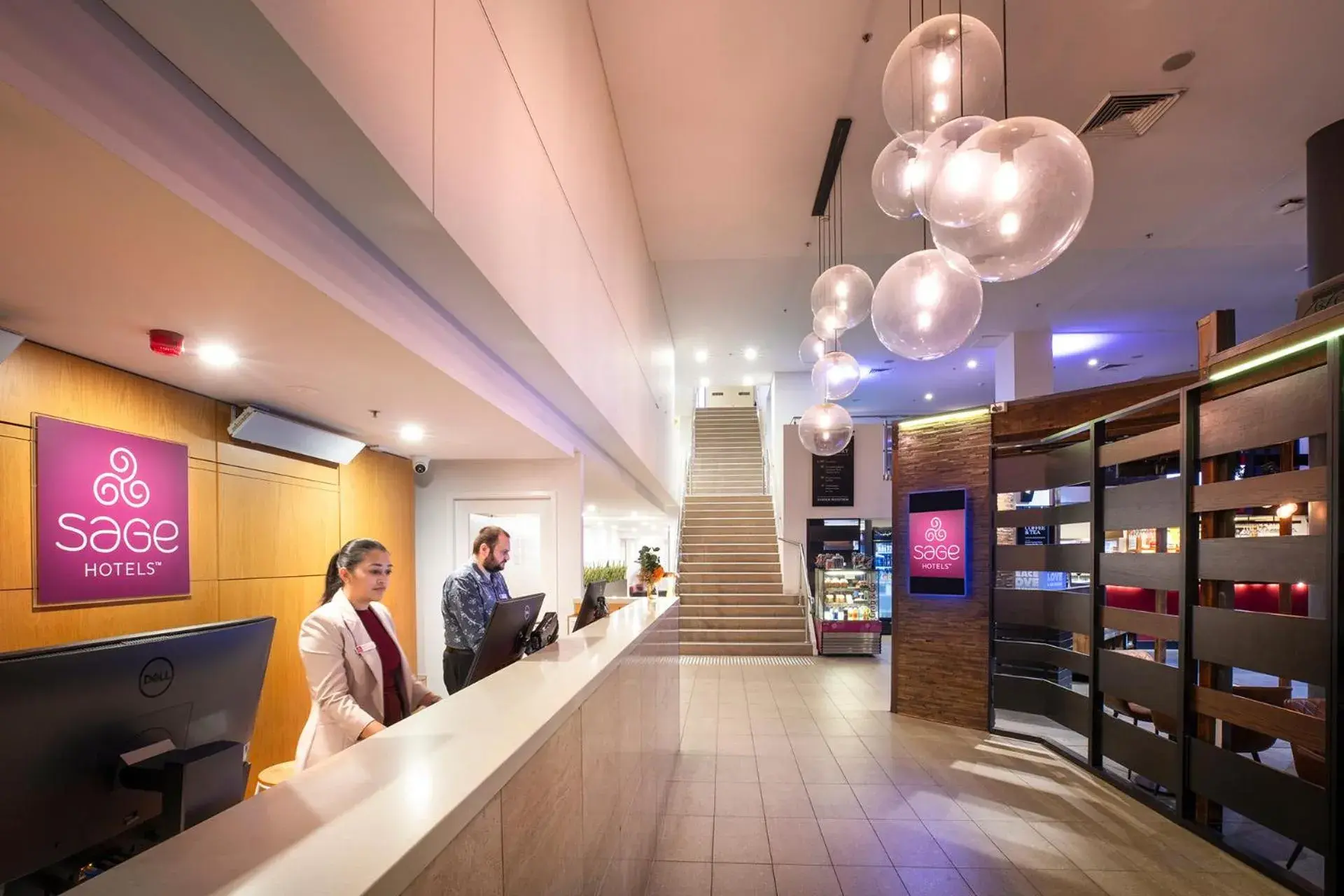Lobby or reception in Sage Hotel Wollongong Lobby or reception in Sage Hotel Wollongong