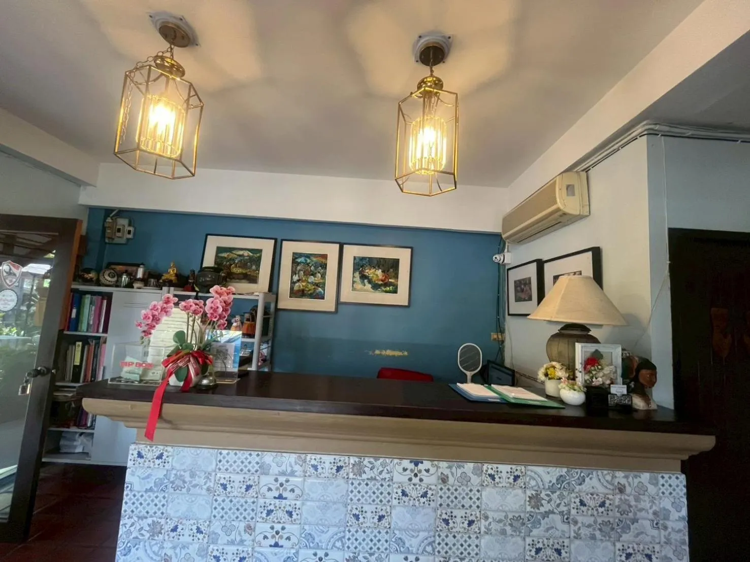 Lobby or reception in Baan Warabordee Hotel