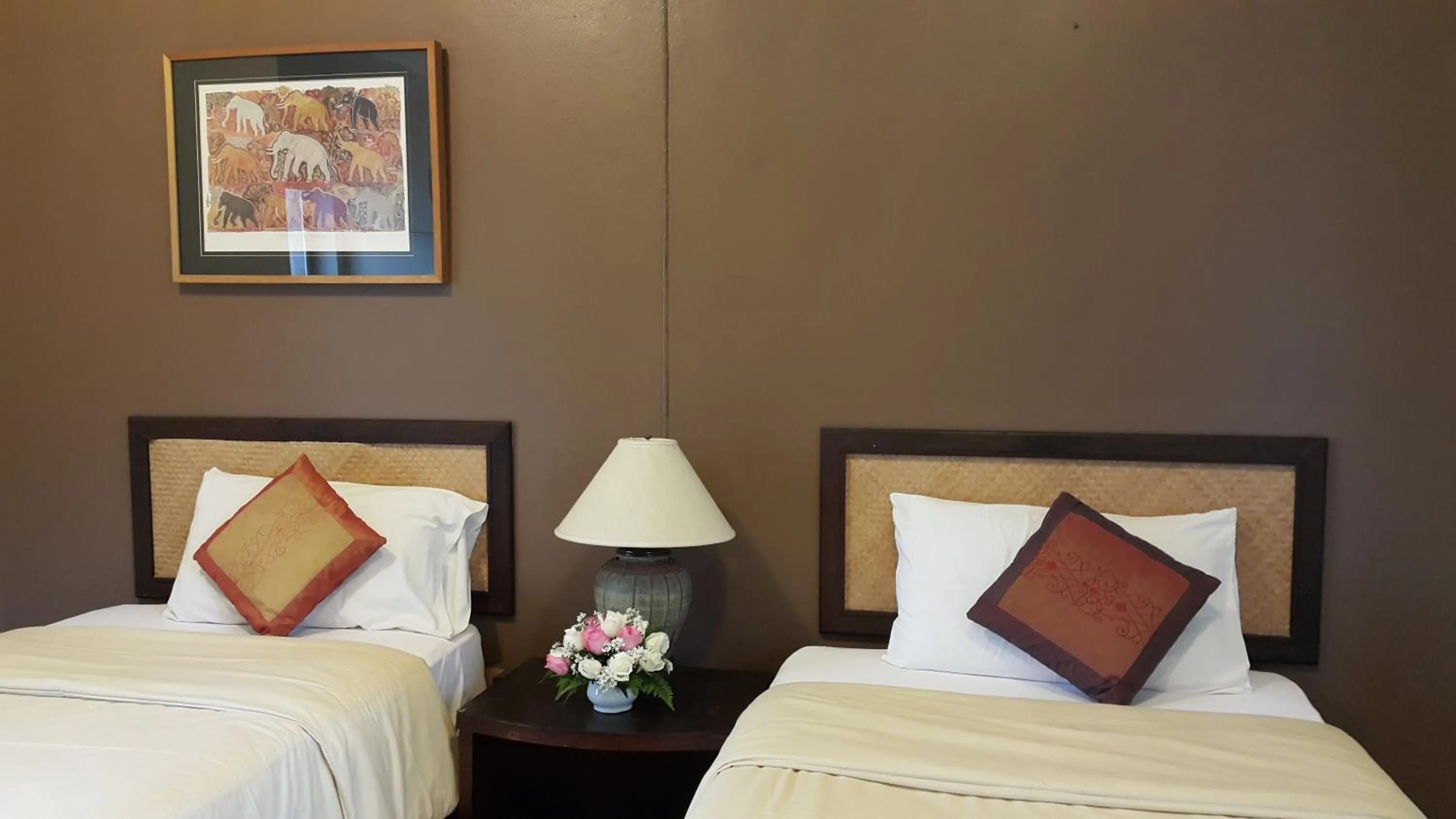 Bed in Baan Warabordee