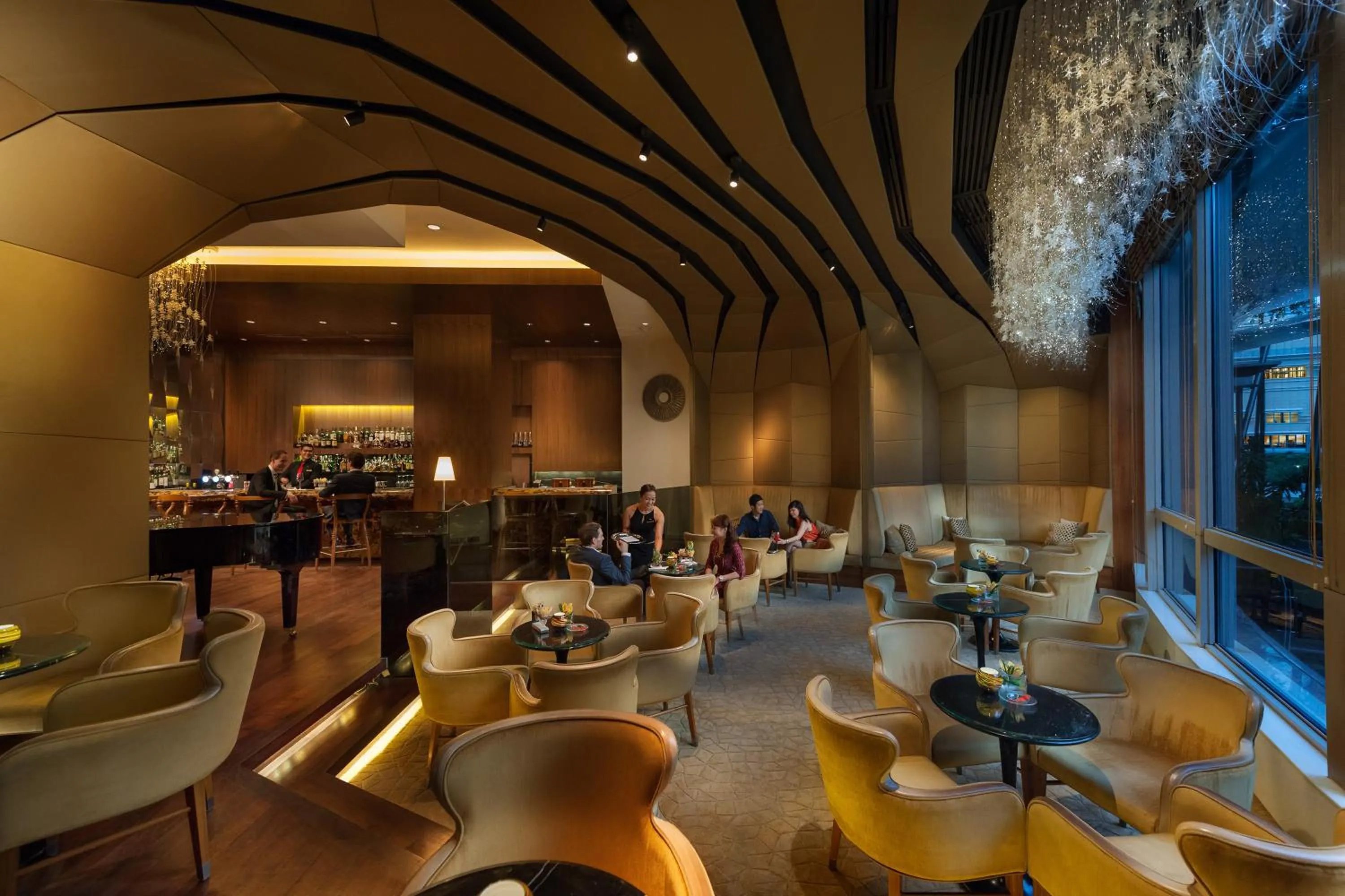 Lounge or bar in Mandarin Oriental, Kuala Lumpur