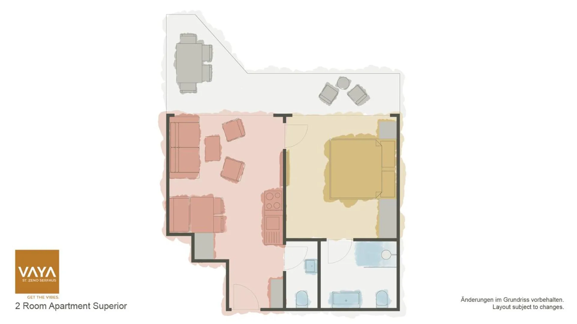 Floor plan in VAYA St Zeno Serfaus