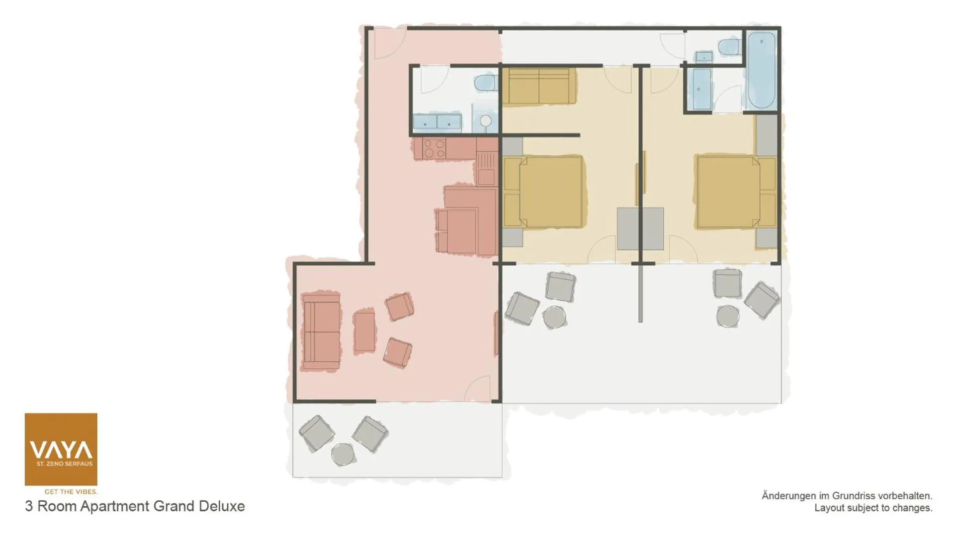 Floor plan in VAYA St Zeno Serfaus