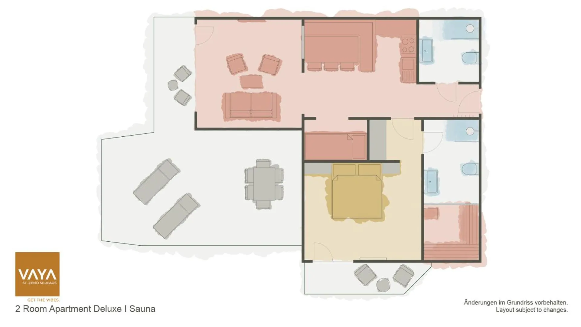Floor plan in VAYA St Zeno Serfaus