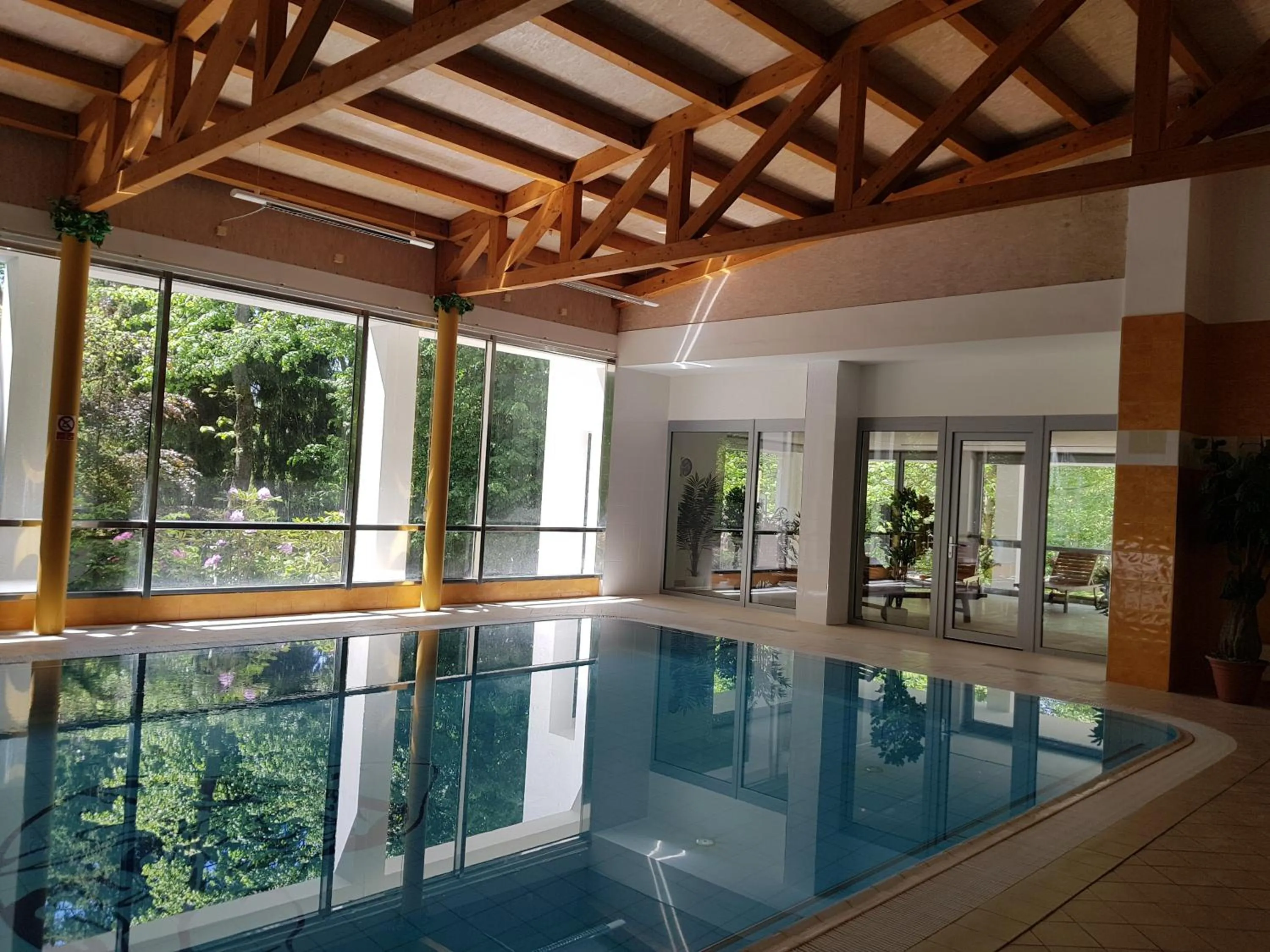 Swimming pool in Hotel Krakonoš