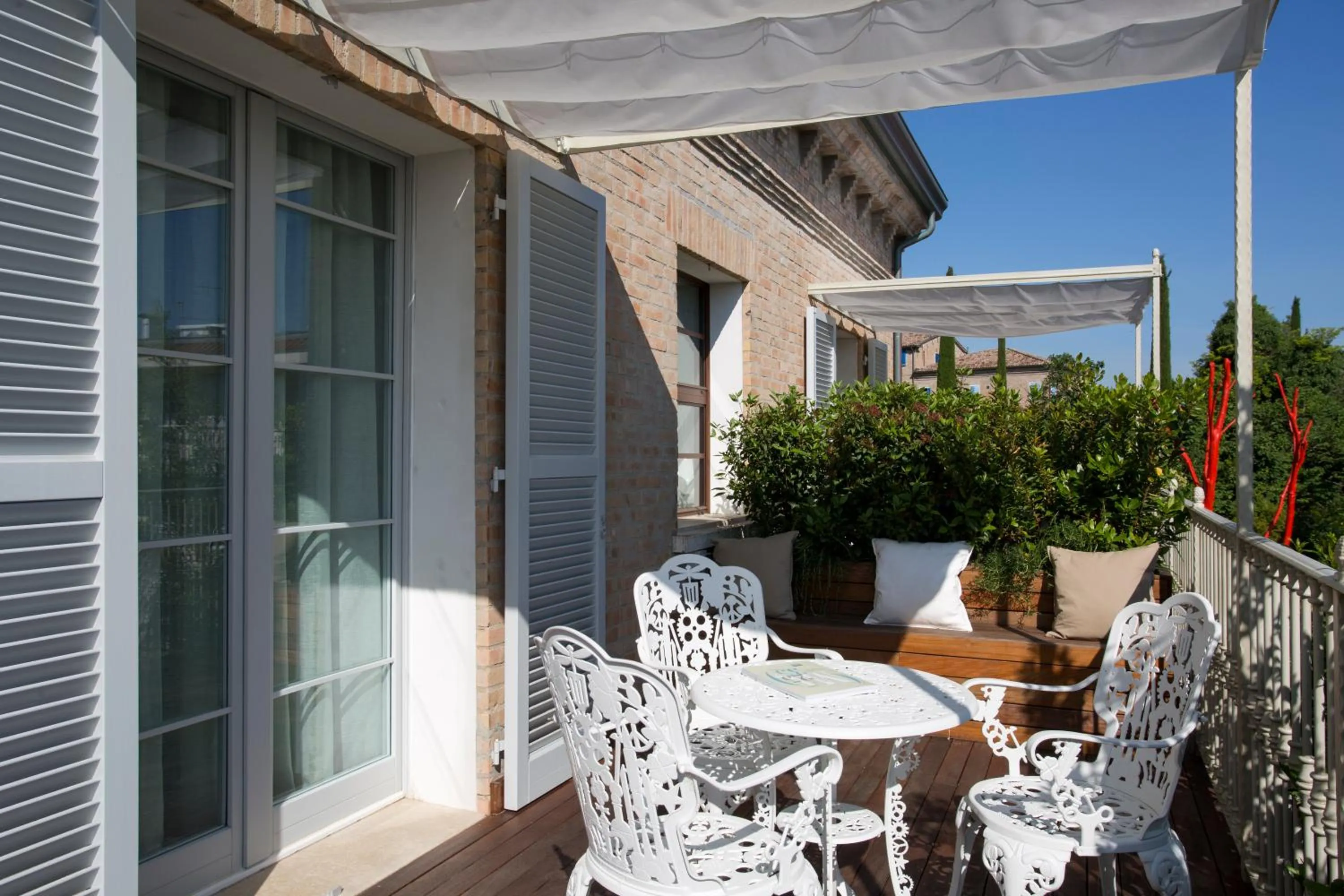 Balcony/Terrace in Il Villino Hotel & SPA