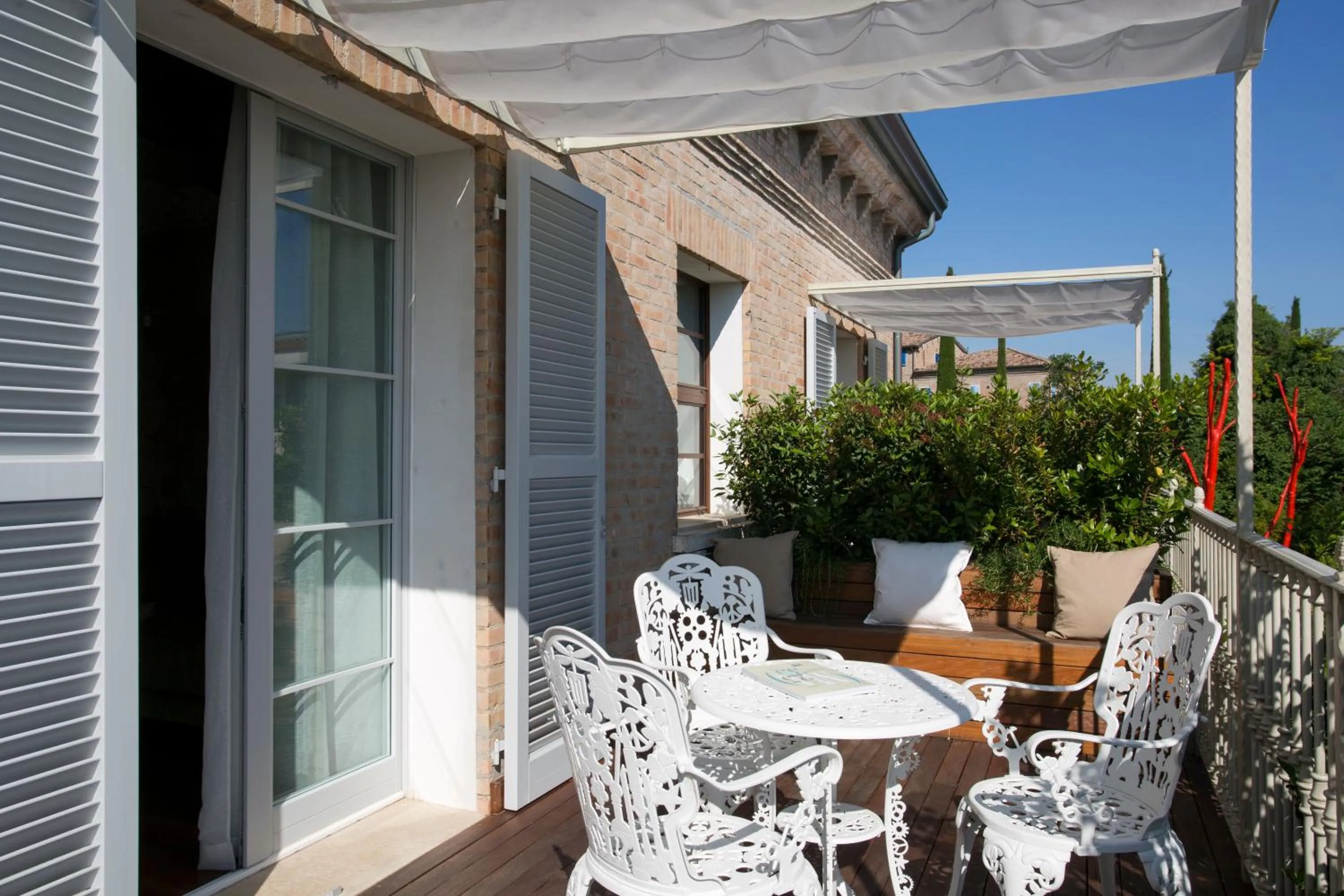 Balcony/Terrace in Il Villino Hotel & SPA