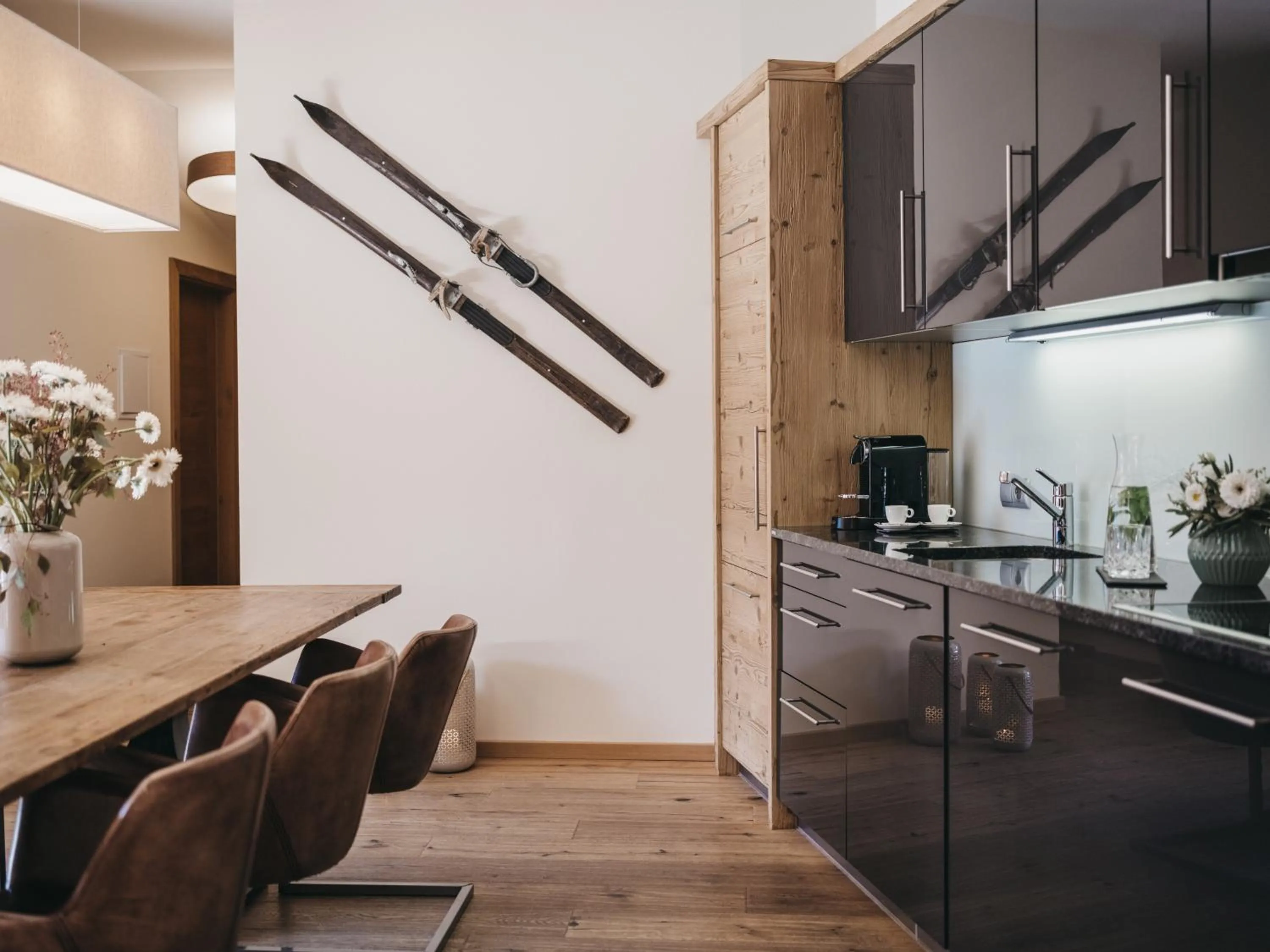 Kitchen or kitchenette in VAYA Terrazena Serfaus