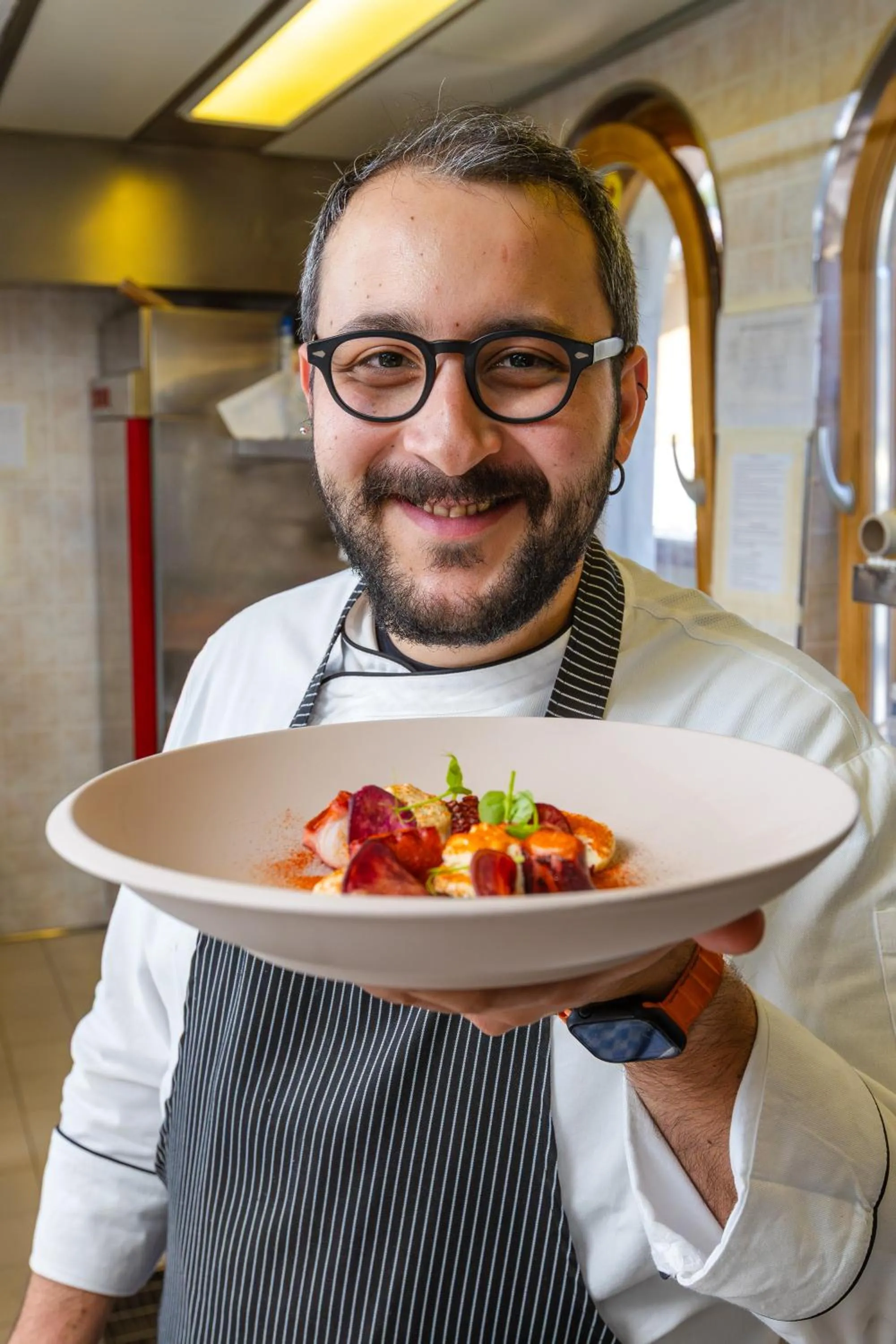 kitchen in Hotel Flora