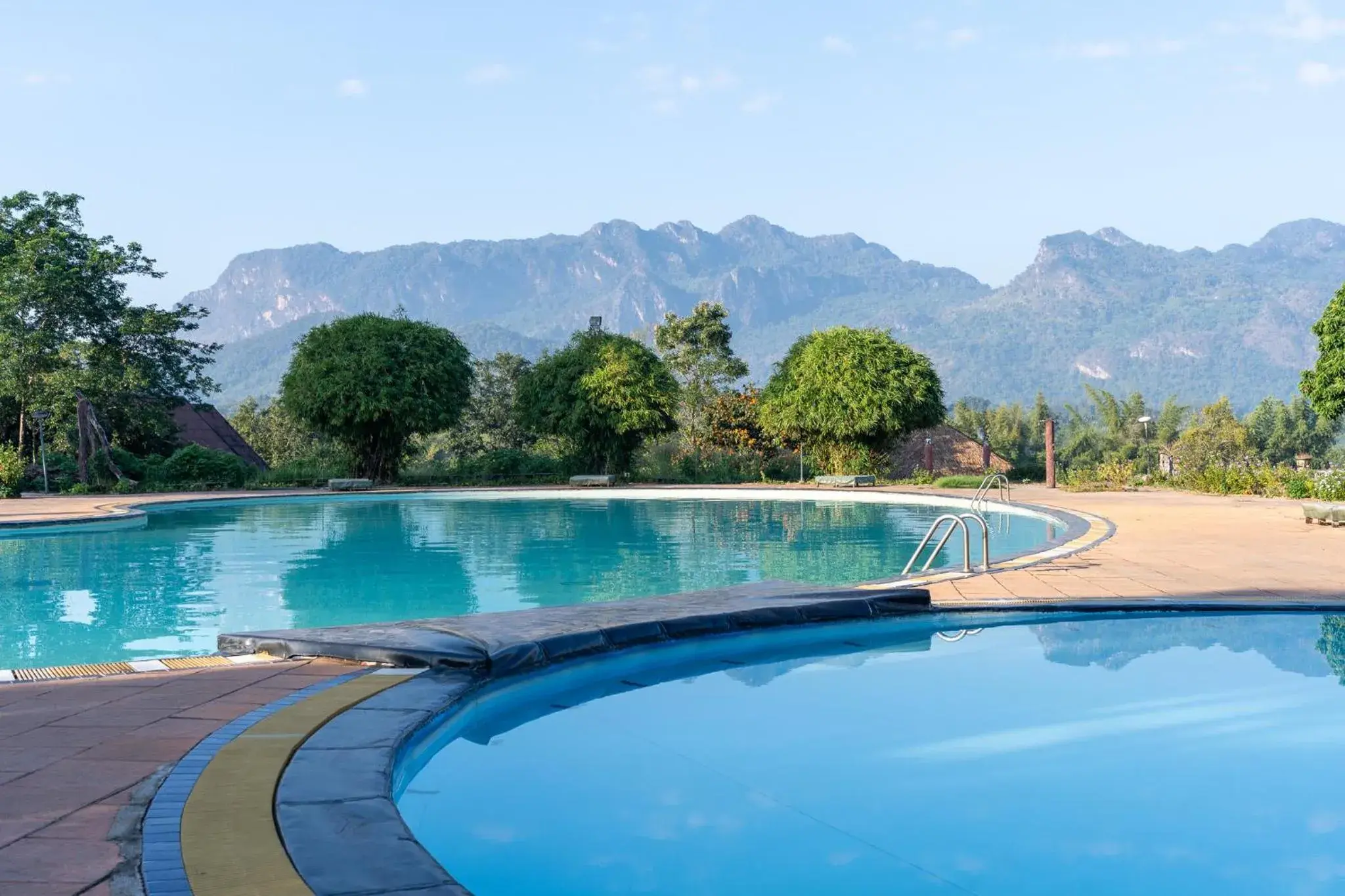 Pool view in Pung-Waan Resort Pool view in Pung-Waan Resort