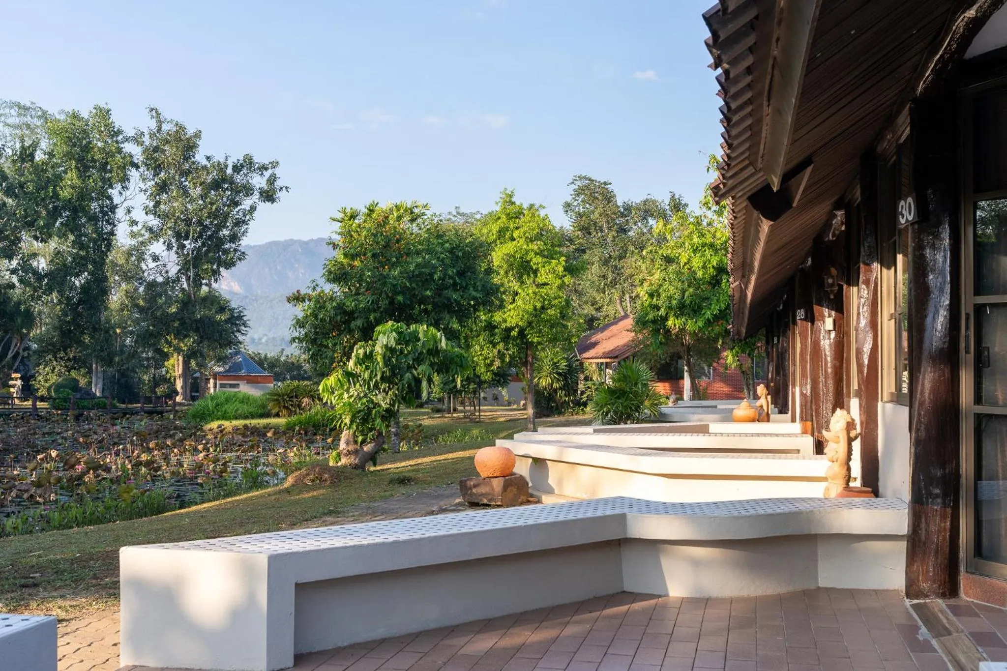 Balcony/Terrace in Pung-Waan Resort