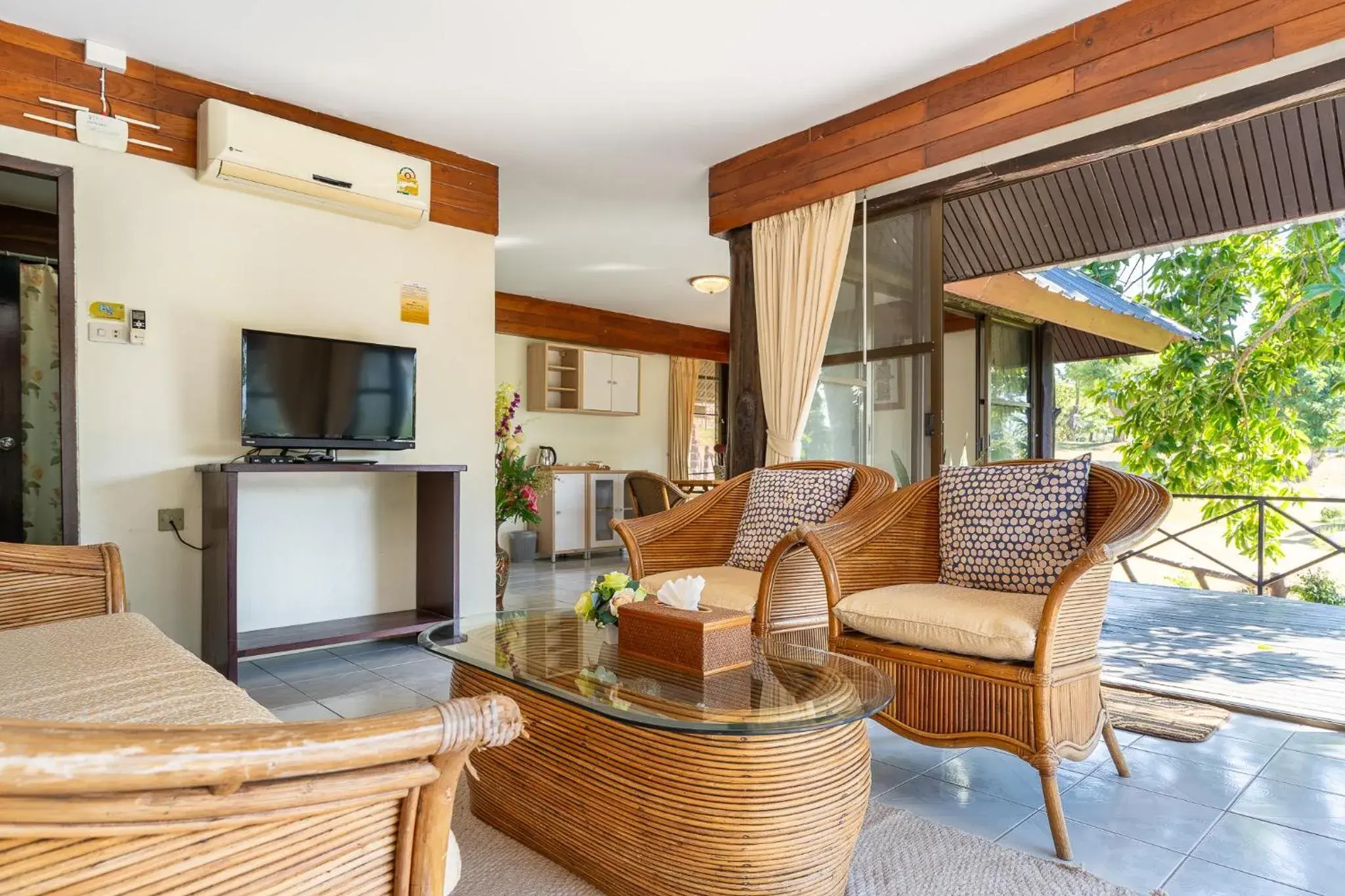 Living room in Pung-Waan Resort Living room in Pung-Waan Resort