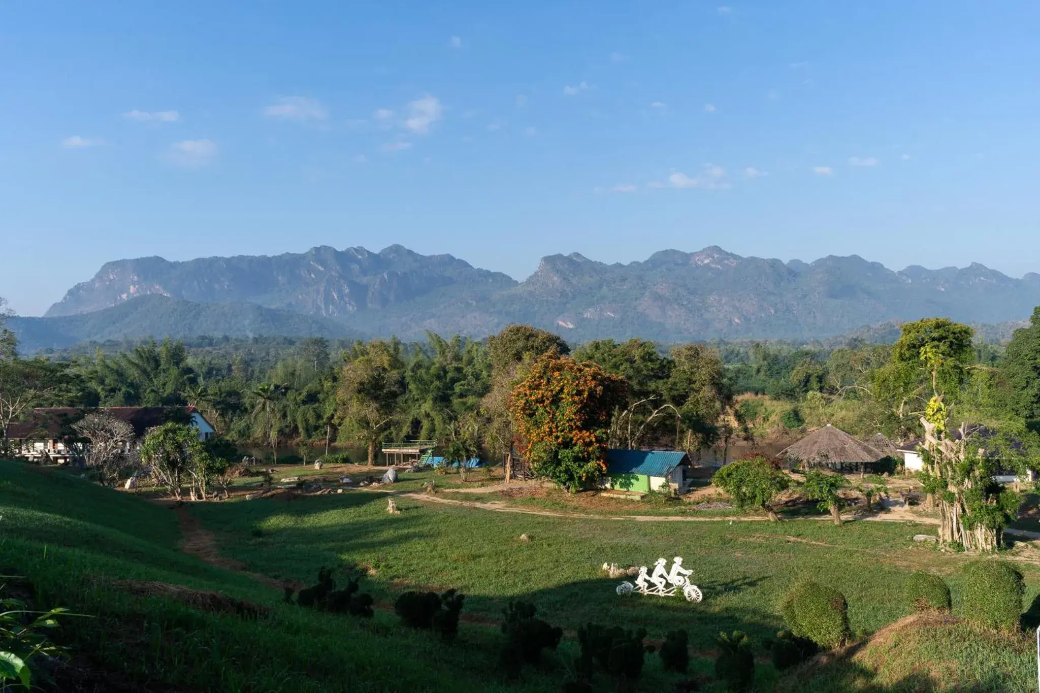 Mountain view in Pung-Waan Resort Mountain view in Pung-Waan Resort