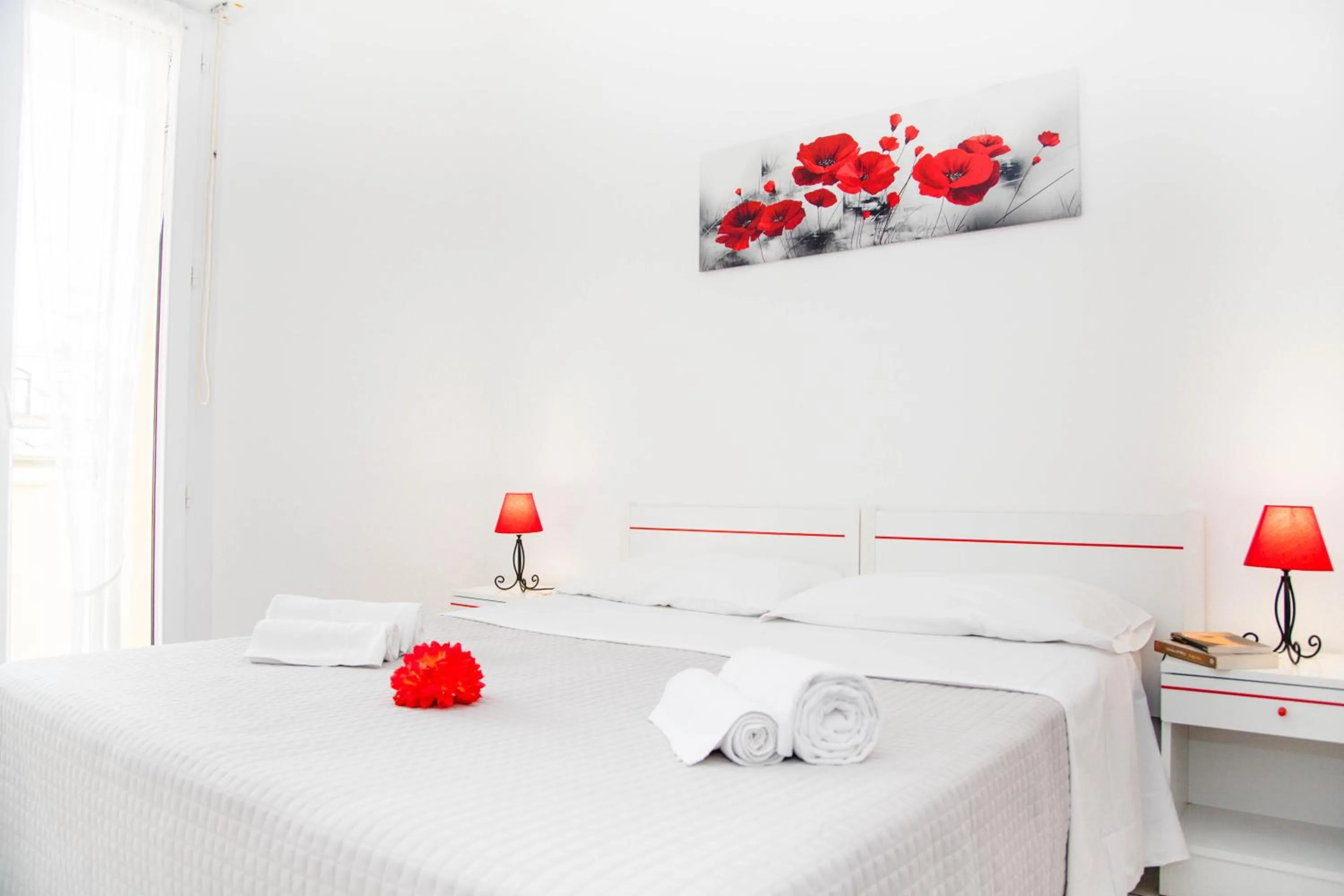 Bedroom, Bed in Casa Vacanze Cau