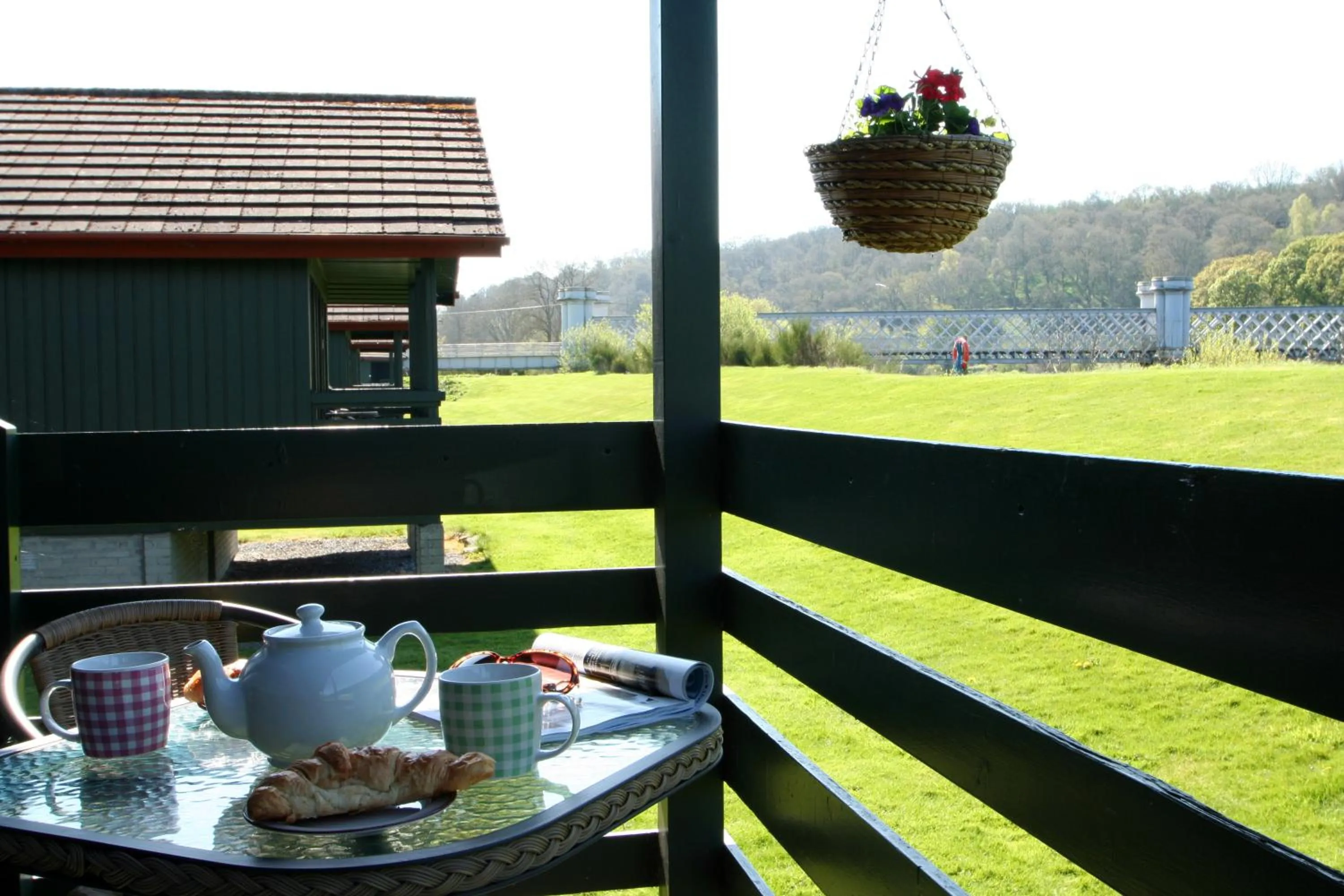 Facade/entrance in Logierait Pine Lodges