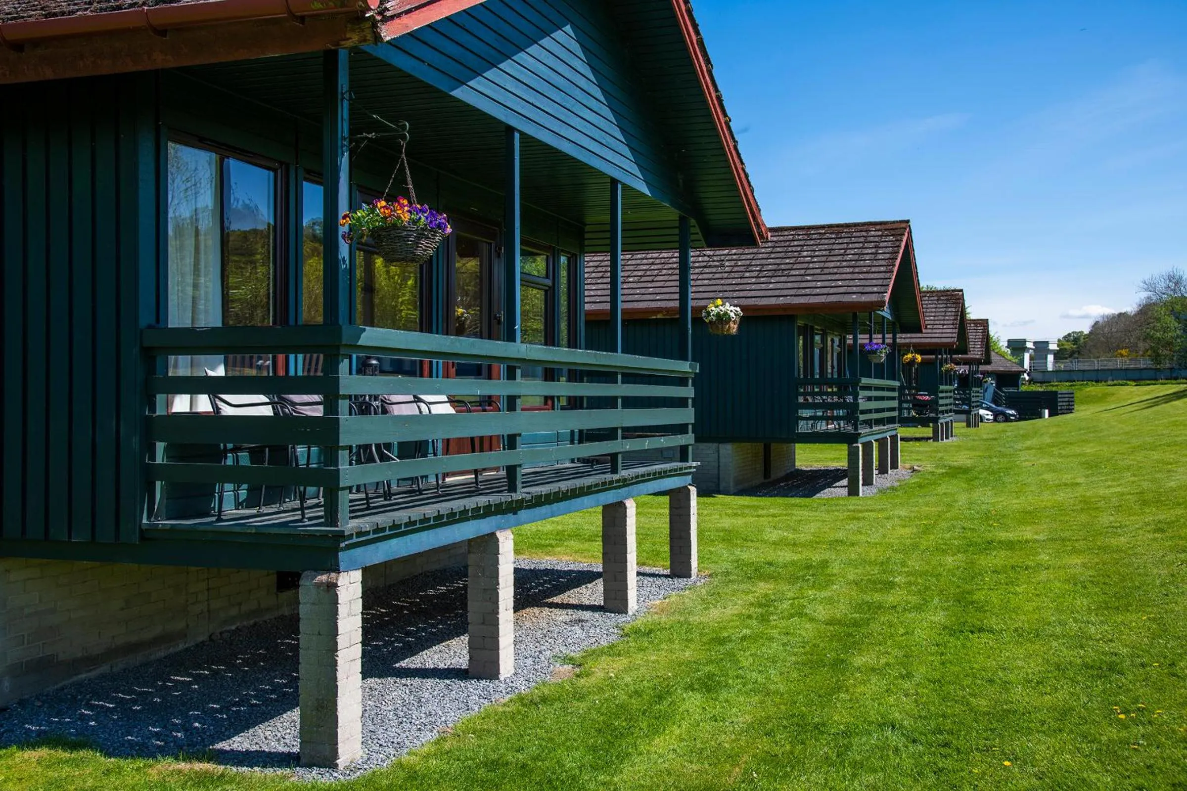 Day in Logierait Pine Lodges