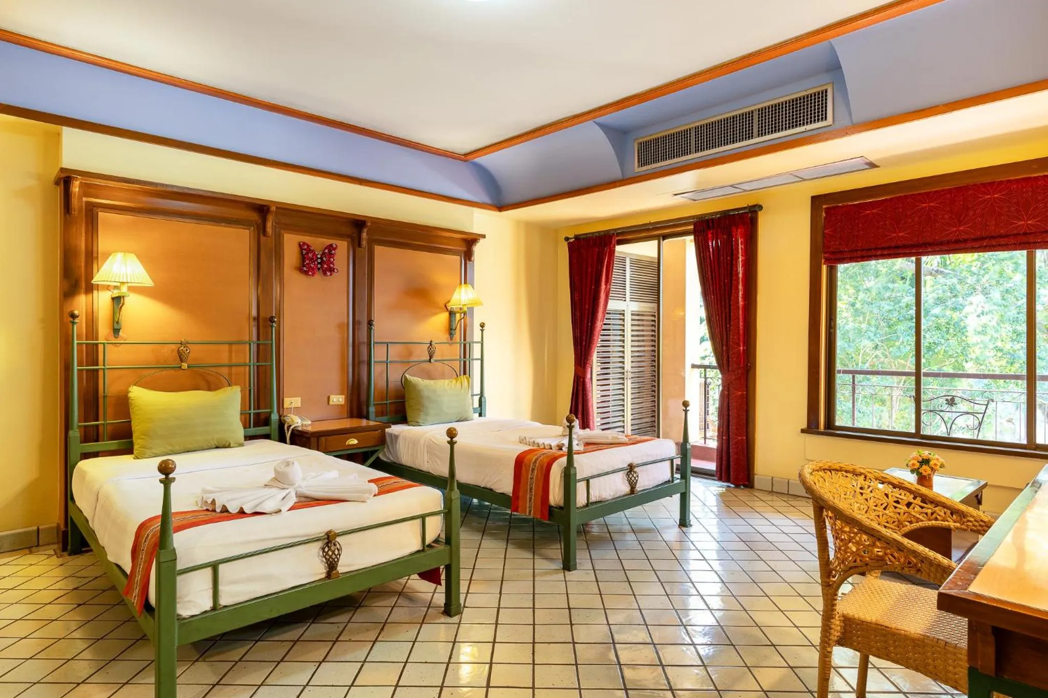Bedroom, Bed in Pung-Waan Resort & Spa