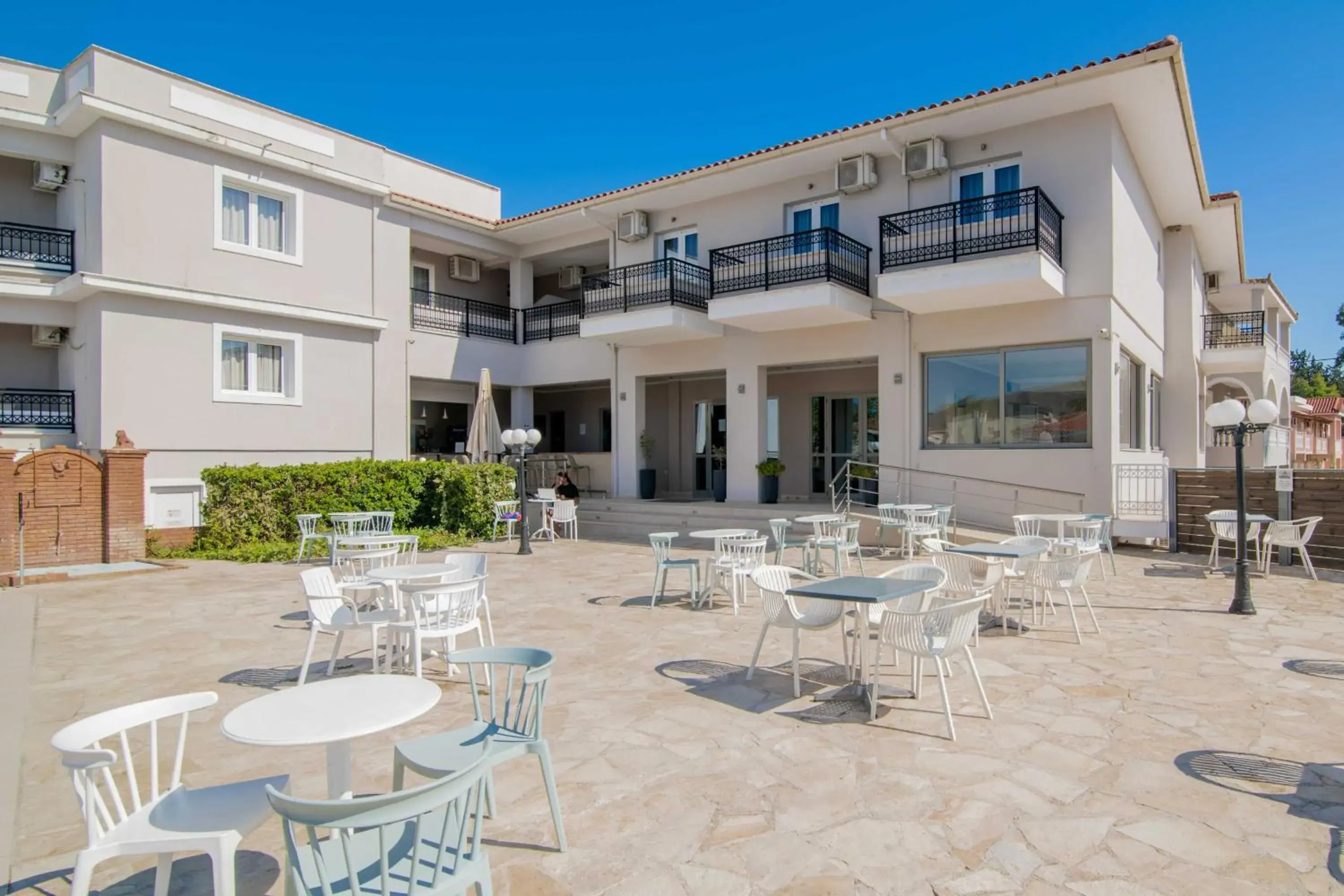 Property building in Karras Hotel Property building in Karras Hotel