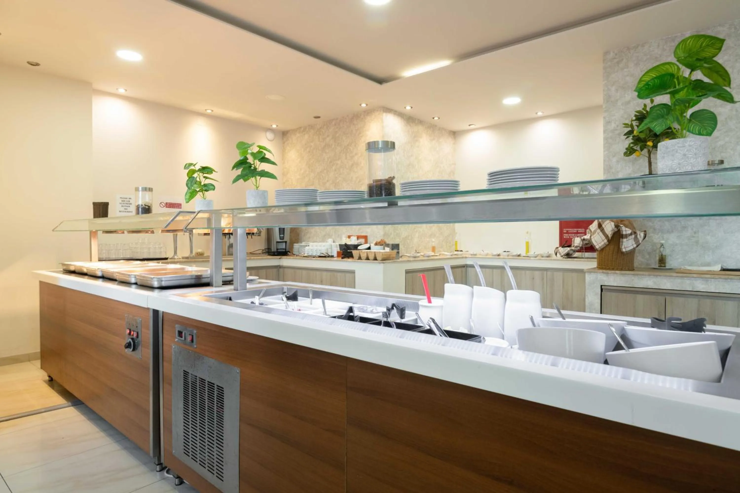 Buffet breakfast in Karras Hotel