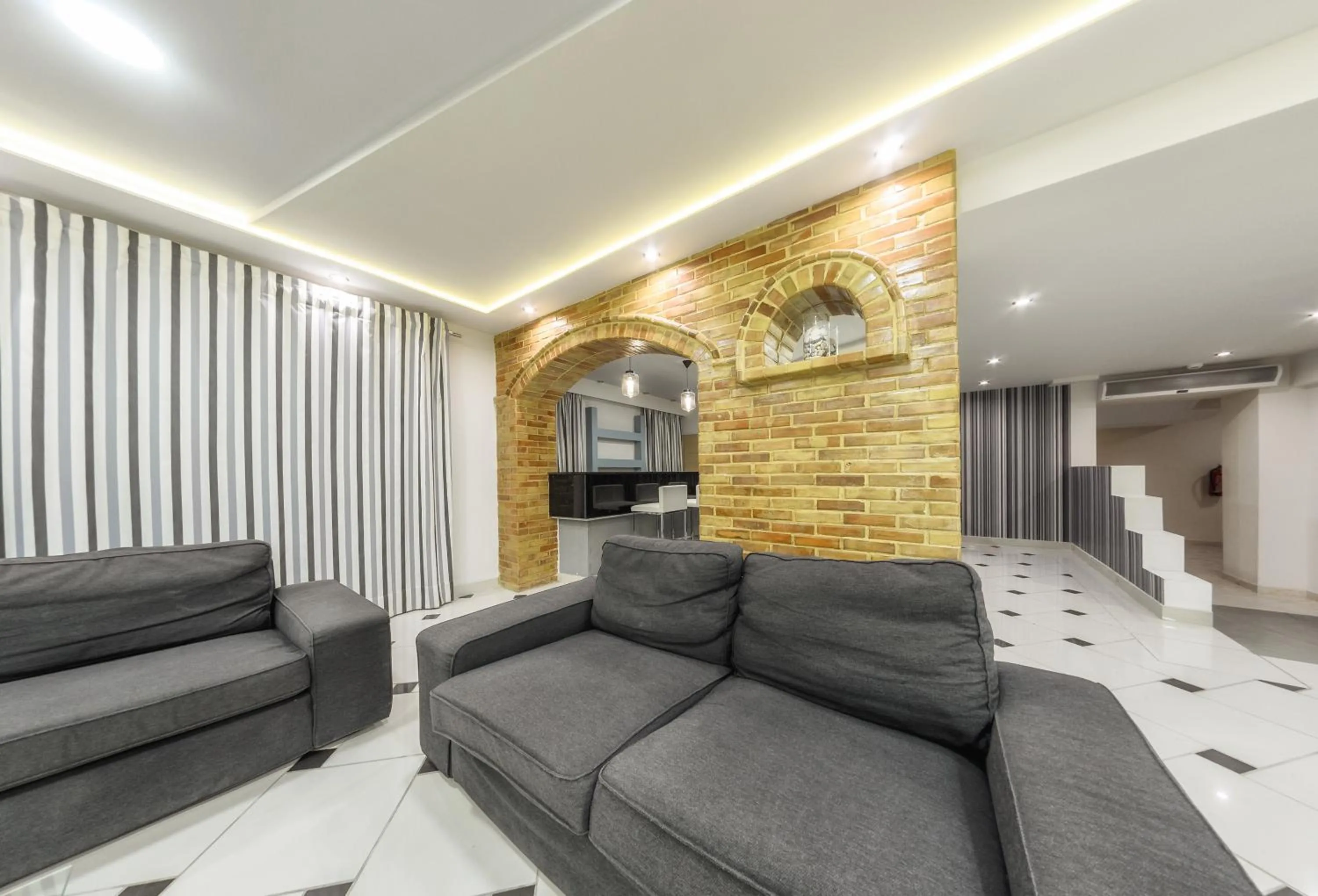 Lobby or reception in Karras Hotel