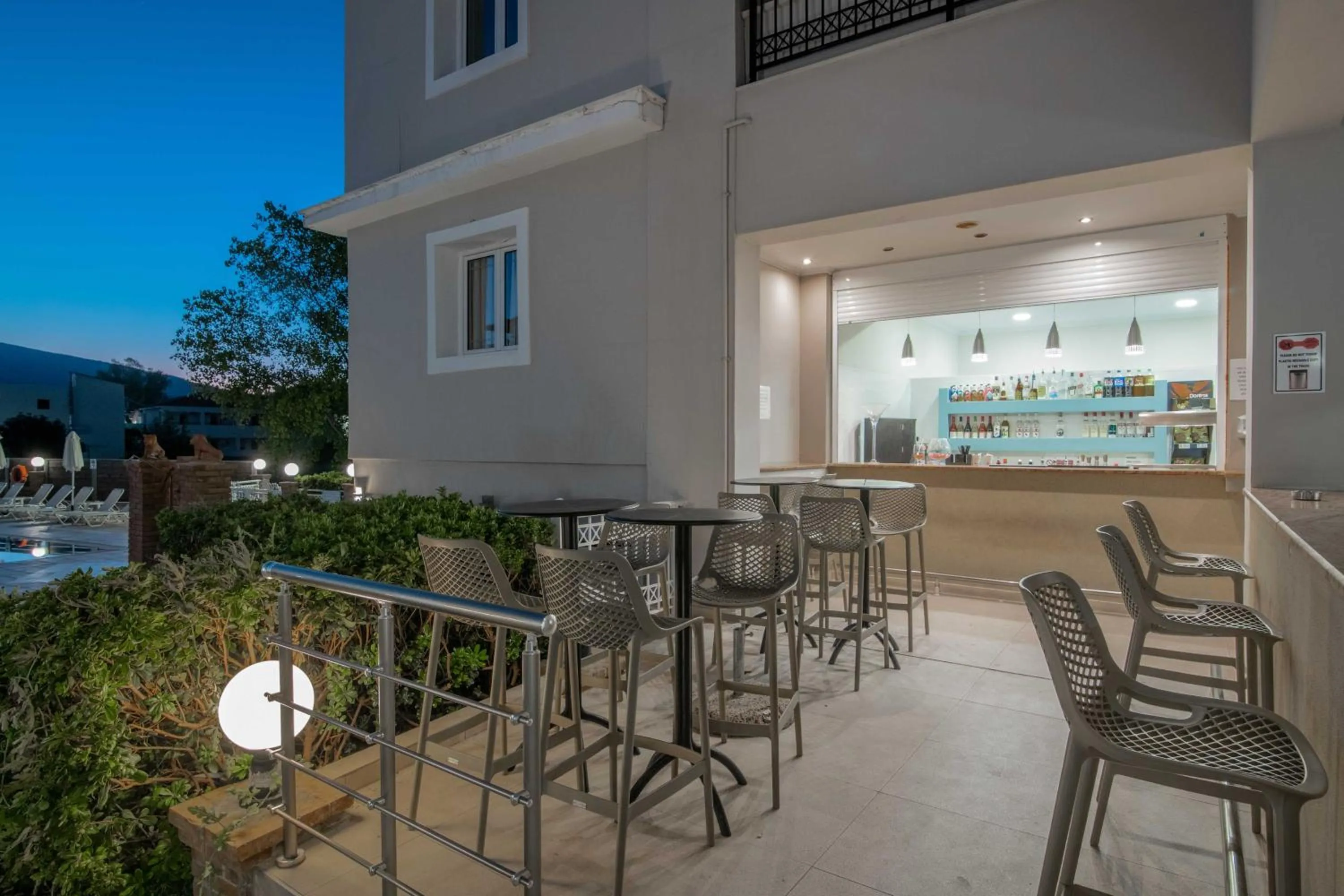 Night in Karras Hotel