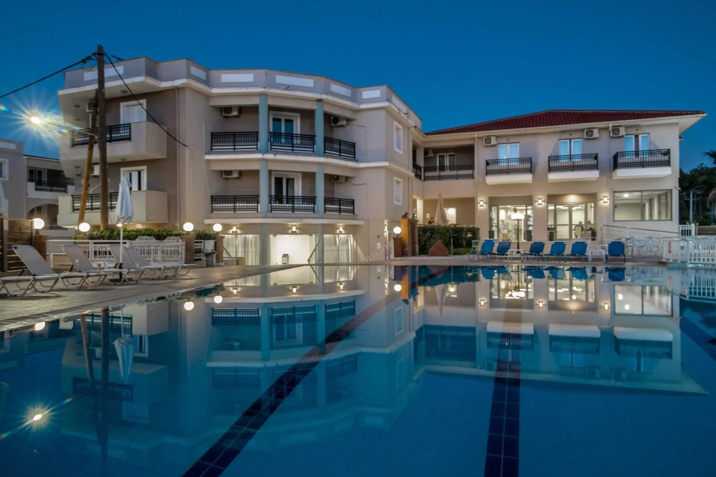Property building in Karras Hotel Property building in Karras Hotel