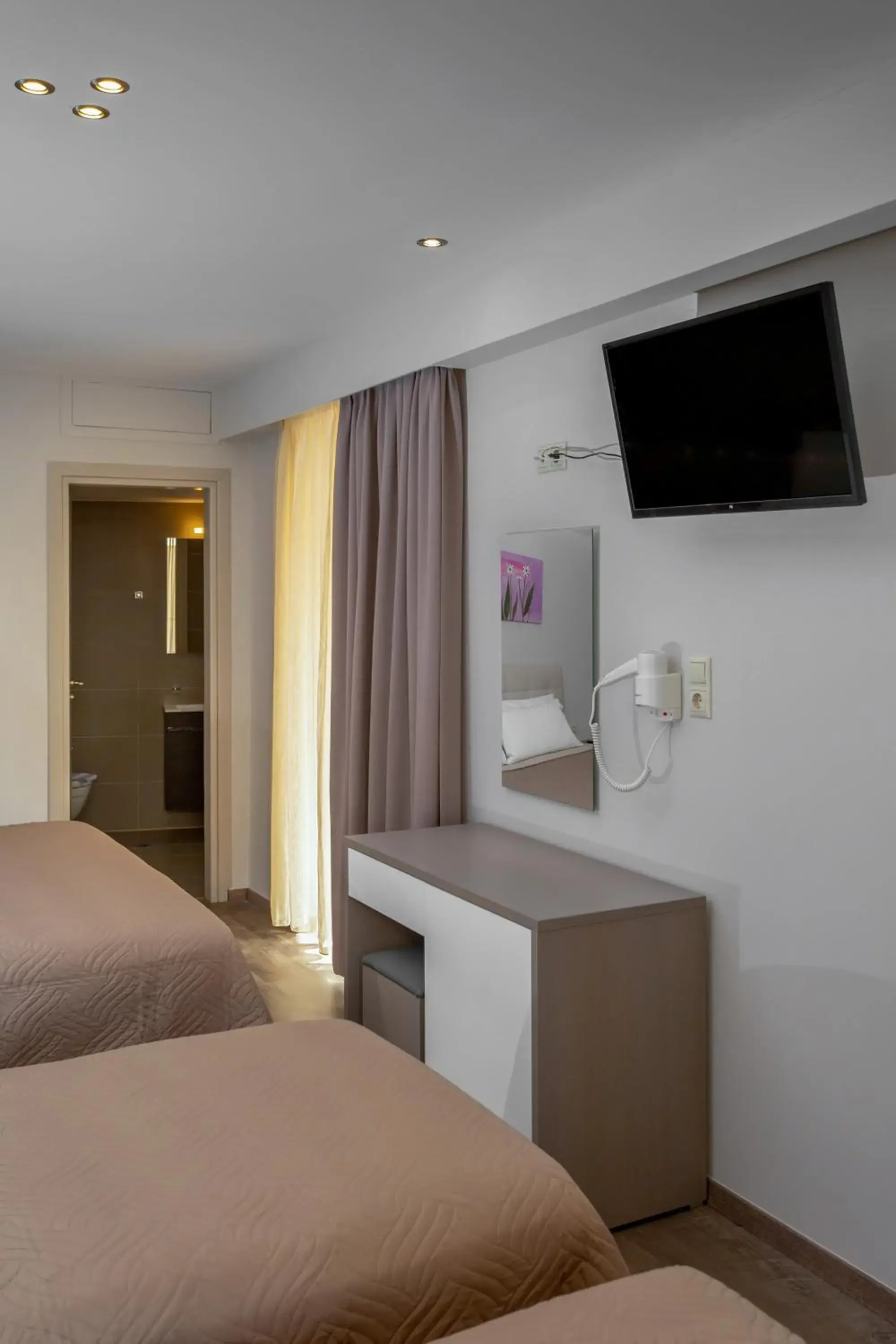 Bed in Irini Hotel Bed in Irini Hotel