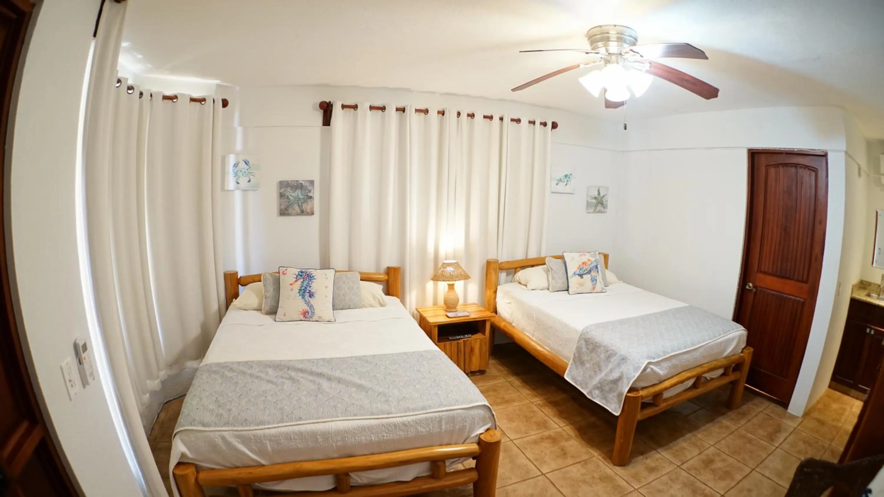 Bed in Villas Welcome to Heaven