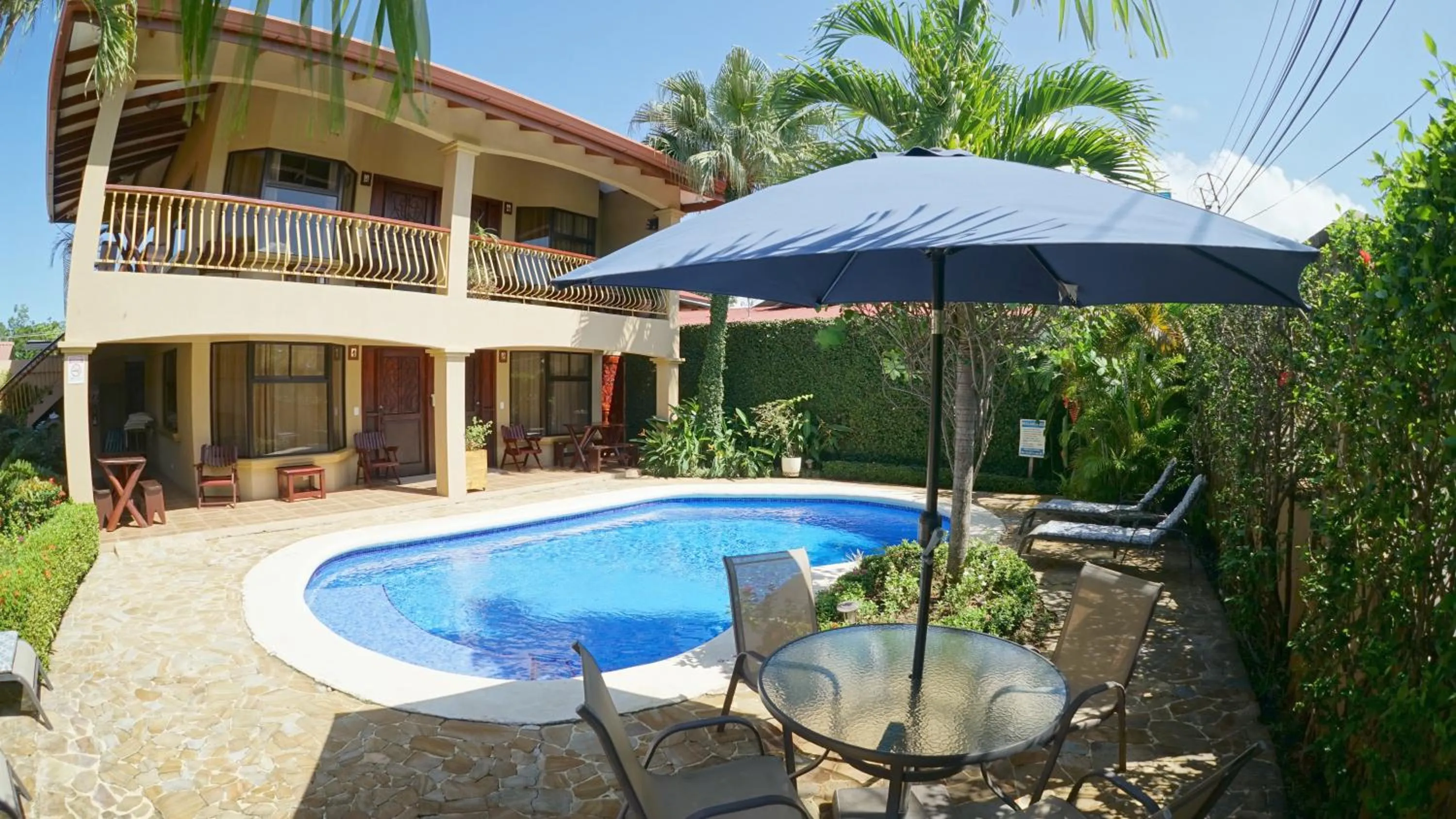 Garden view in Villas Welcome to Heaven