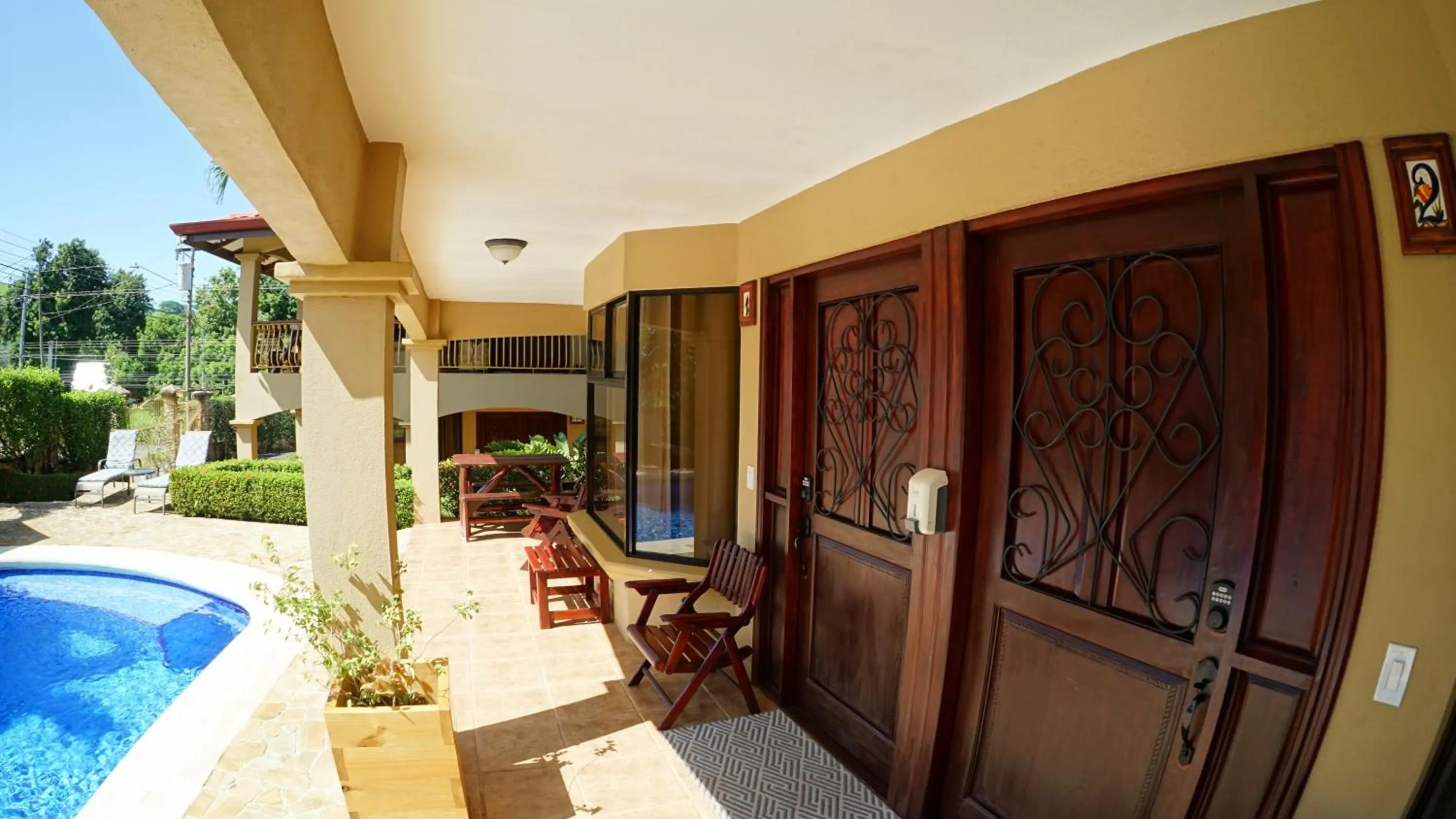 Balcony/Terrace in Villas Welcome to Heaven