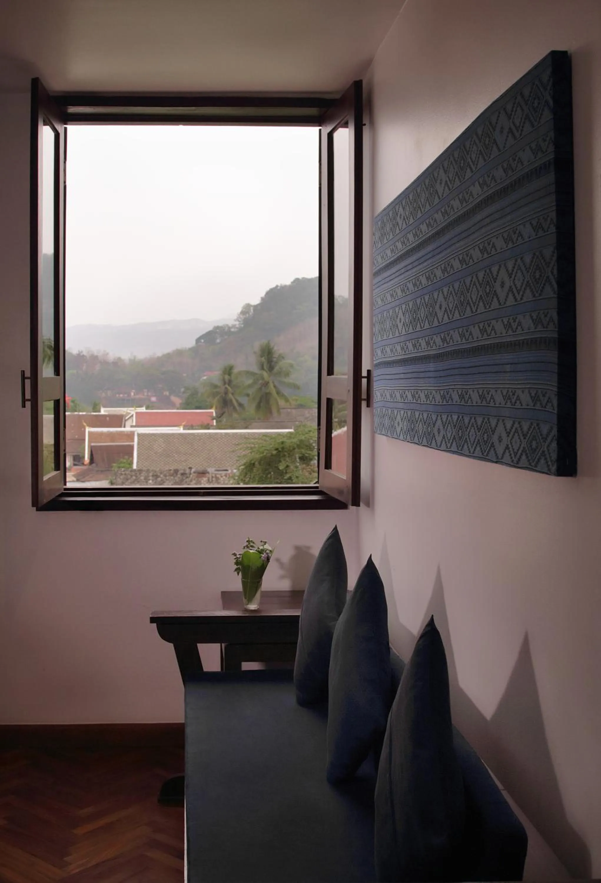 Seating area in Indigo House Hotel