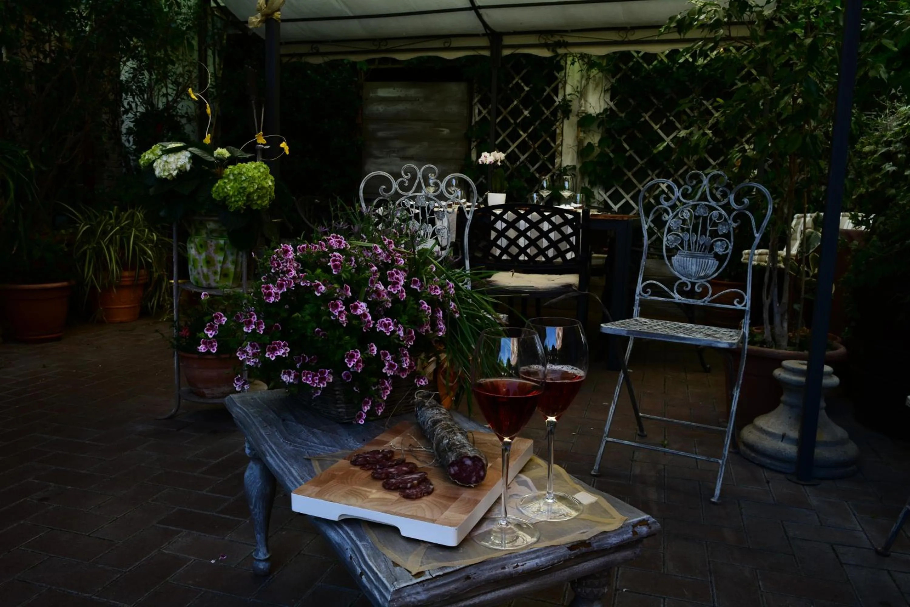 Garden in Albergo & Ristorante Selvatico