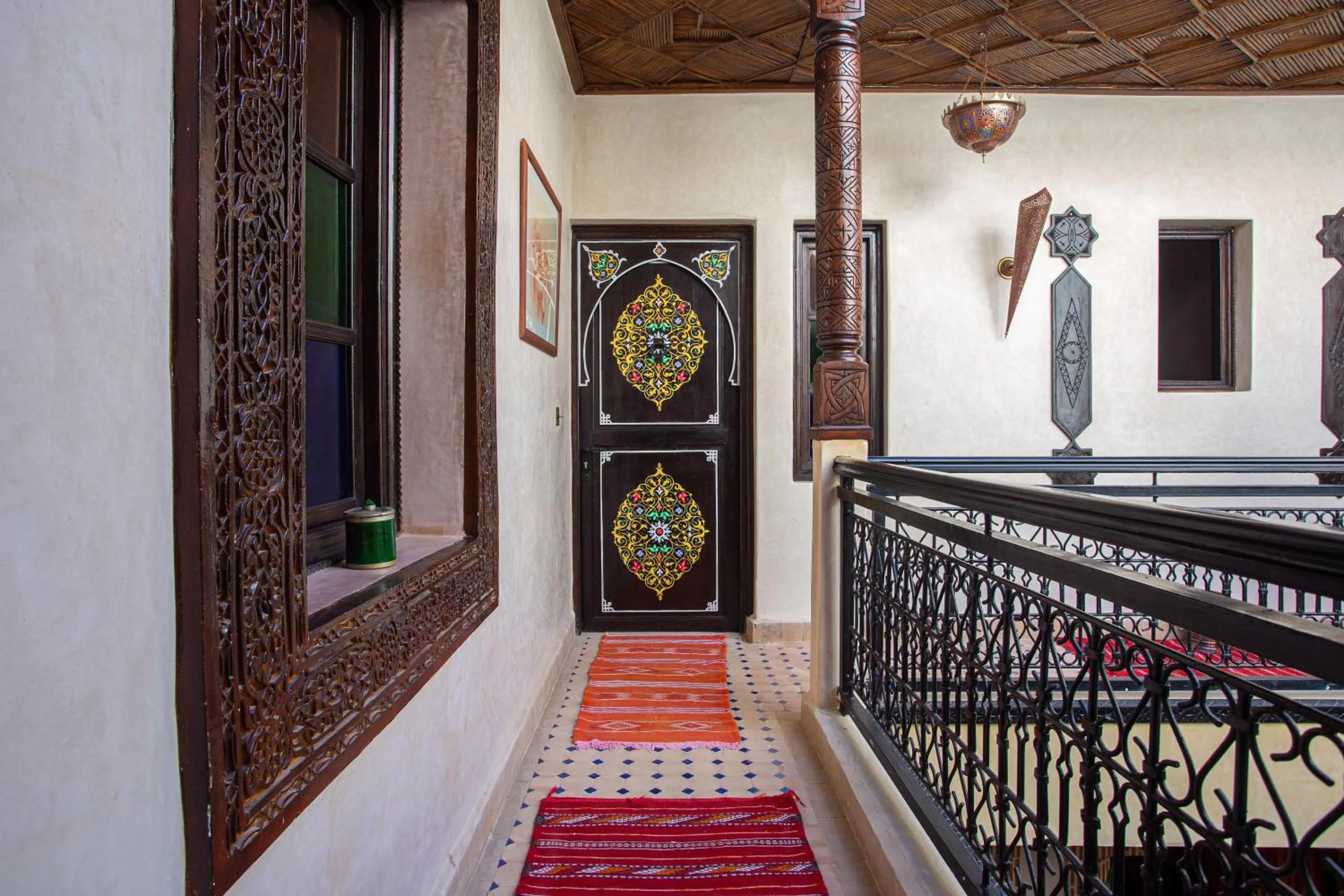 Lobby or reception in Riad Christina