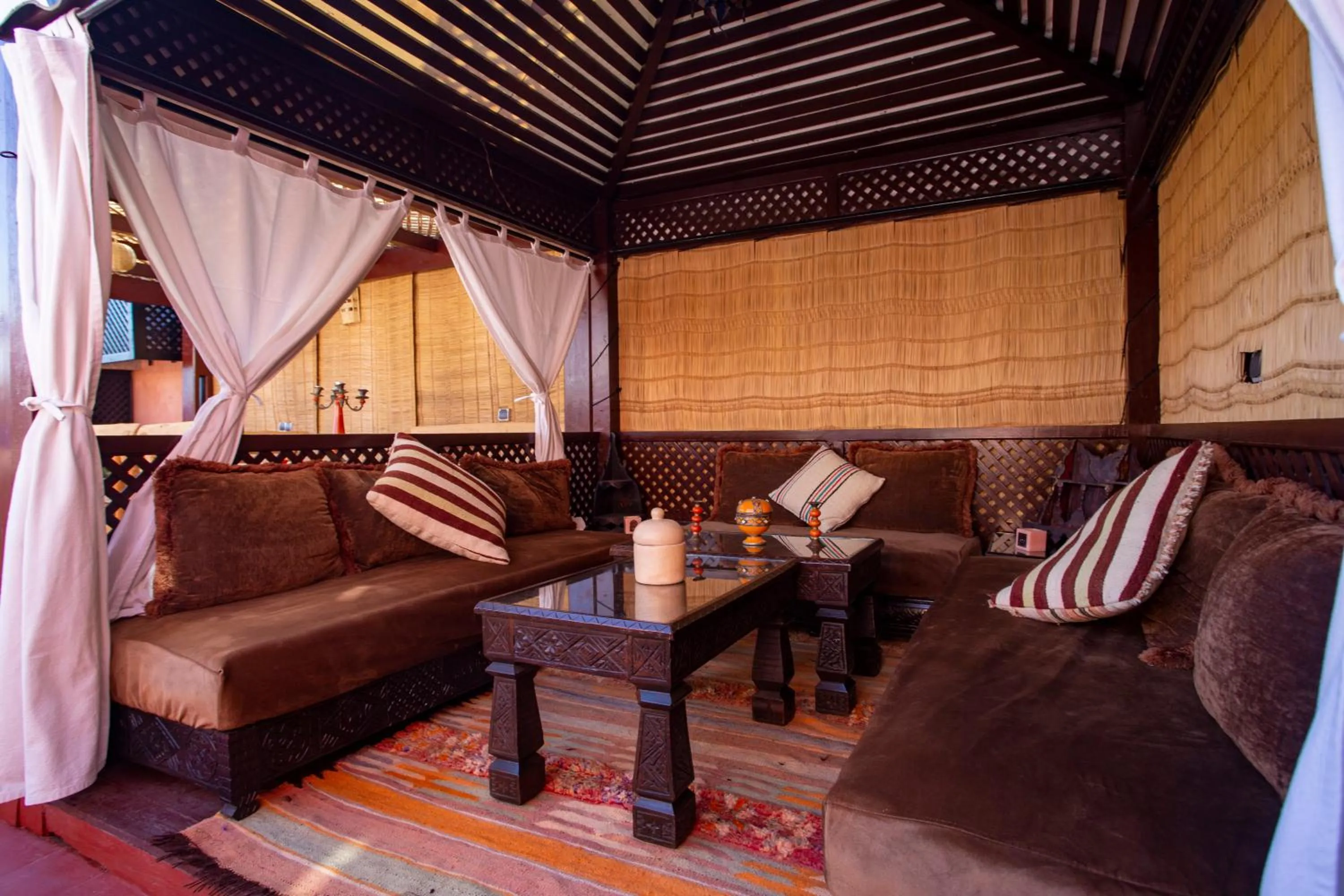 Living room in Riad Christina