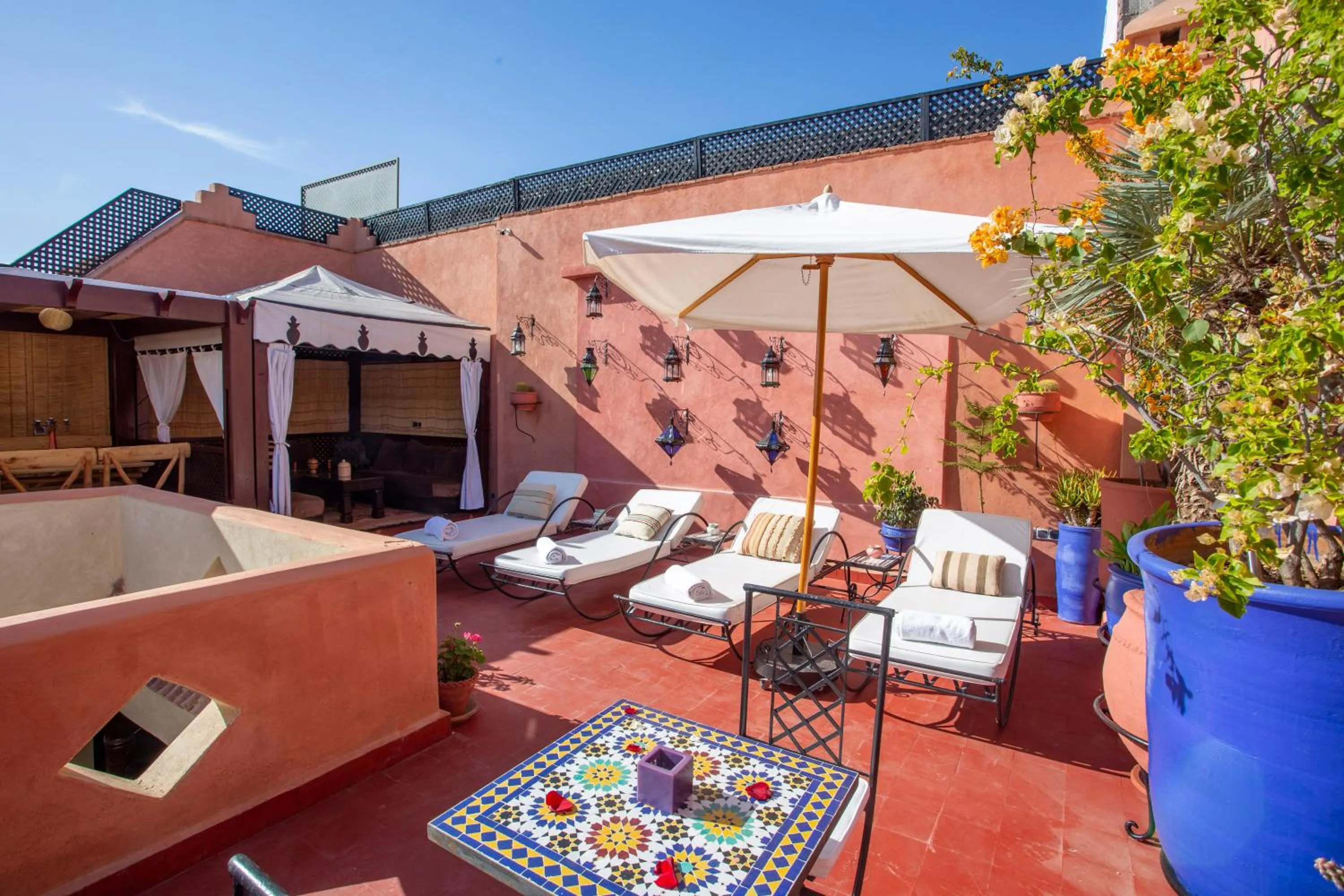 Garden in Riad Christina