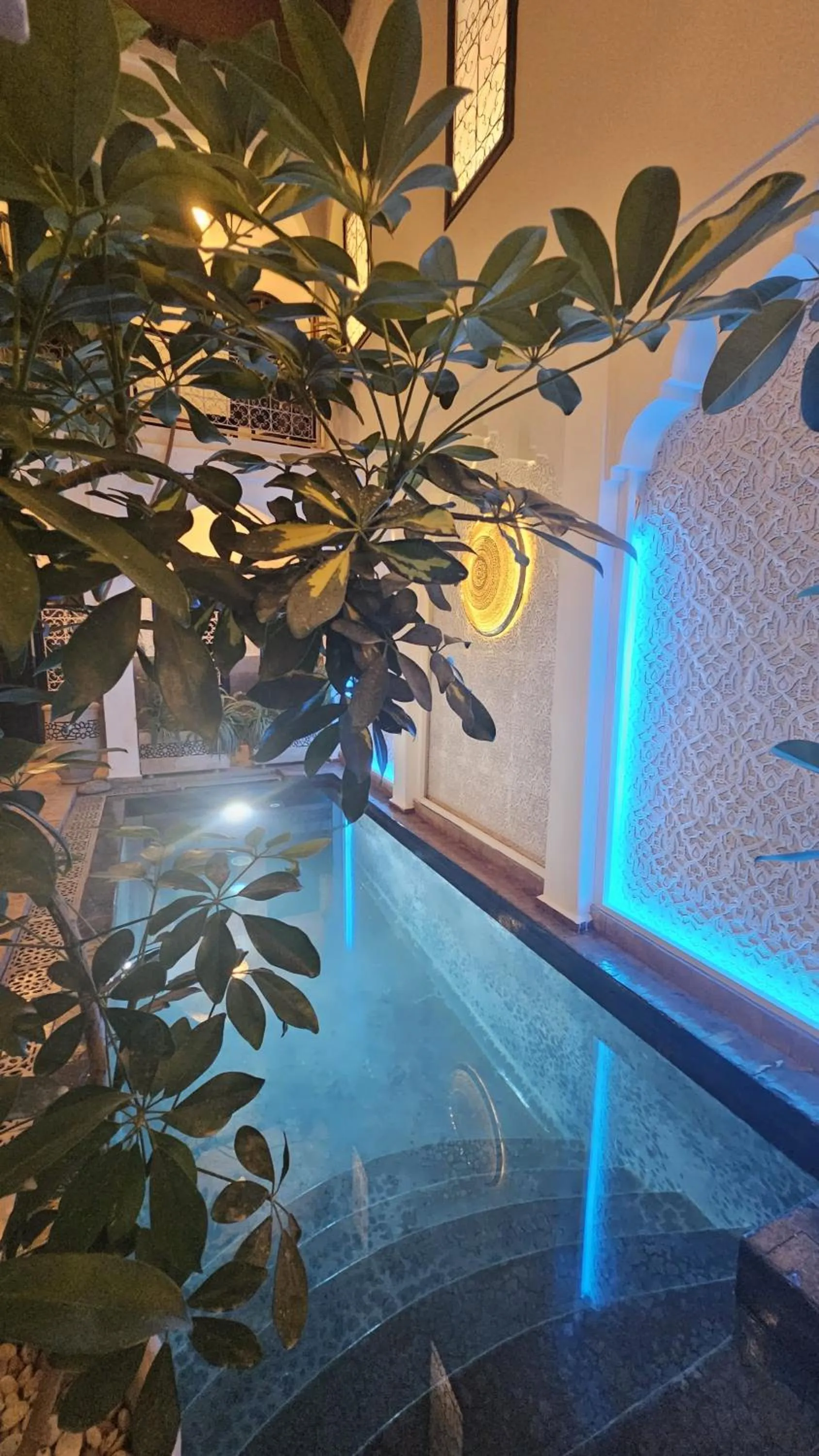 Swimming pool in Riad Alboraq