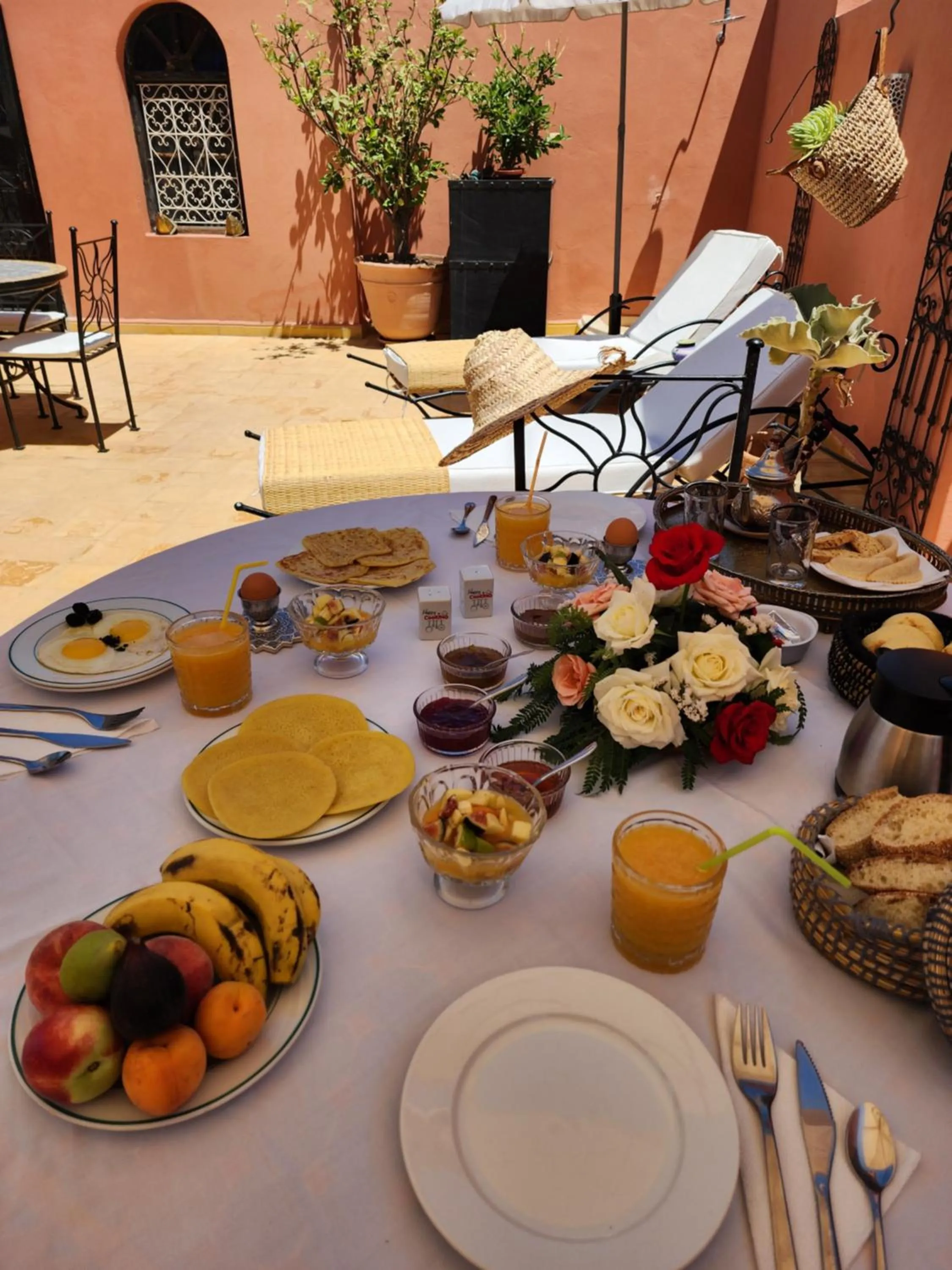 Breakfast in Riad Alboraq