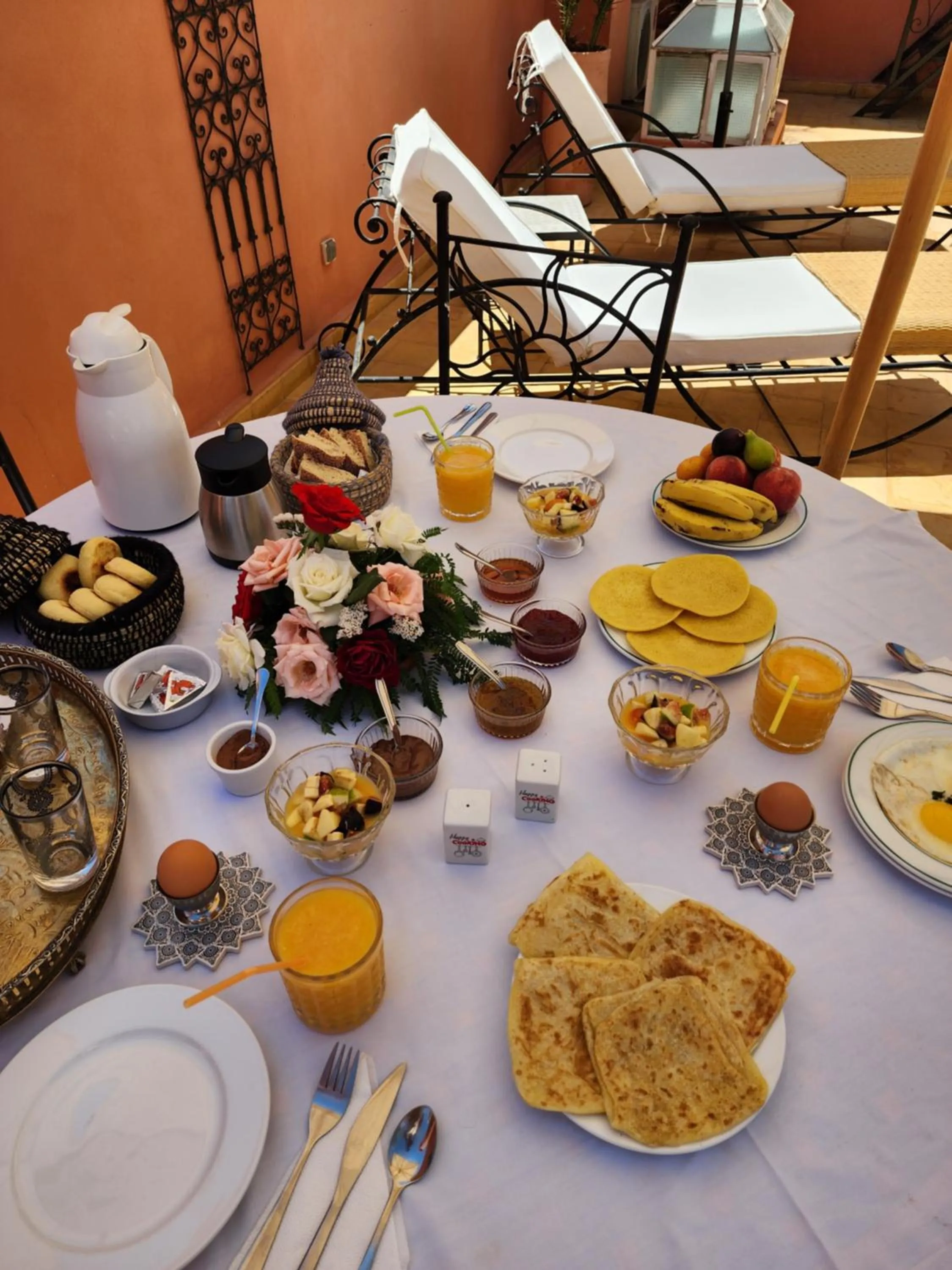 Breakfast in Riad Alboraq