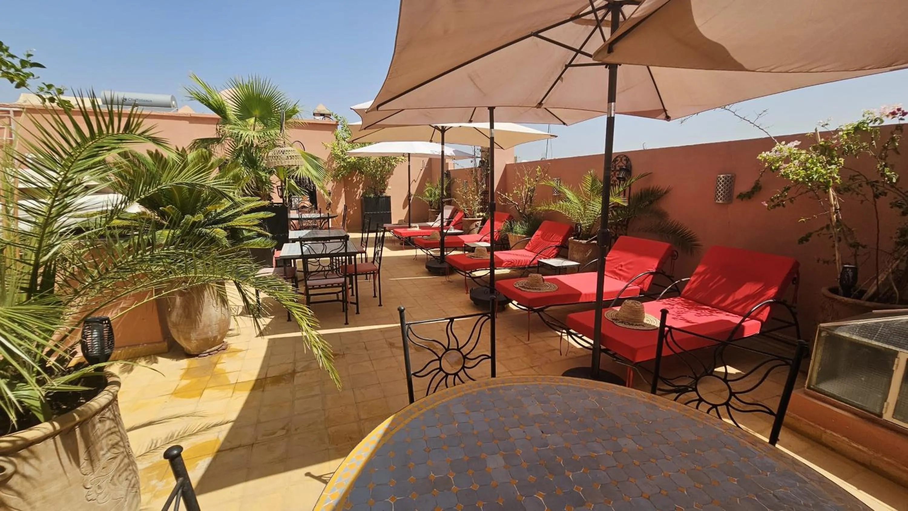 Balcony/Terrace in Riad Alboraq