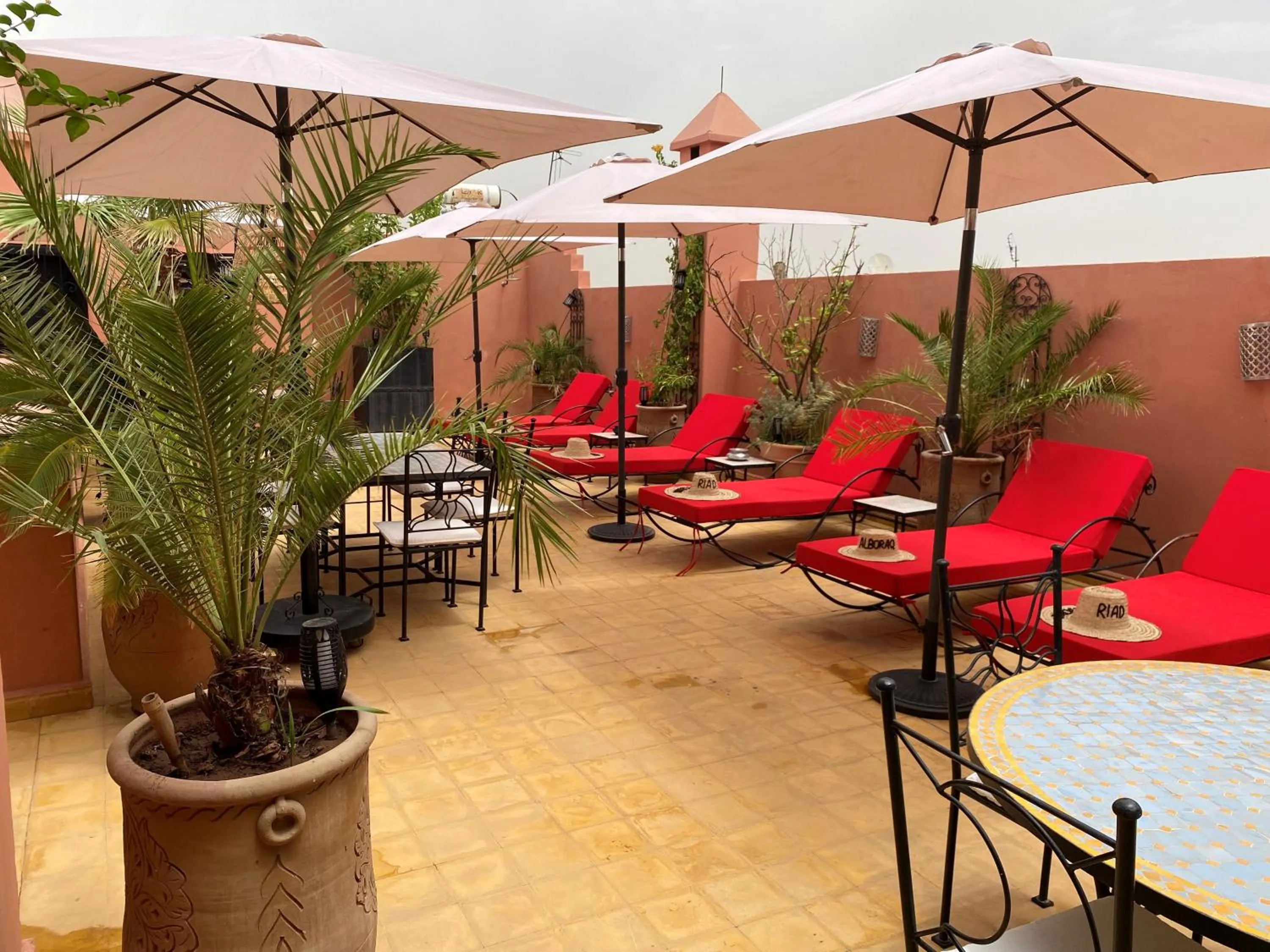 Balcony/Terrace in Riad Alboraq
