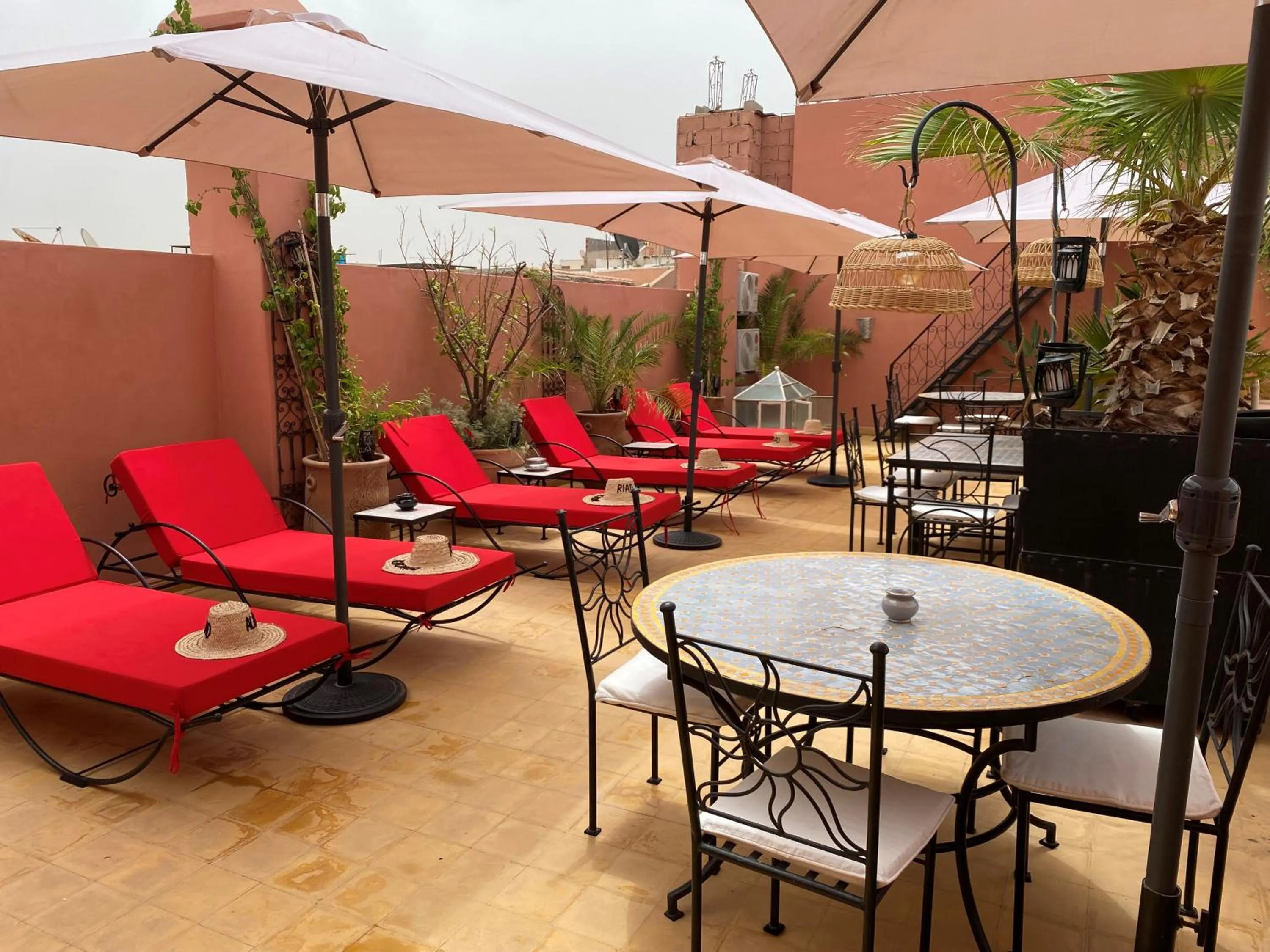 Balcony/Terrace in Riad Alboraq